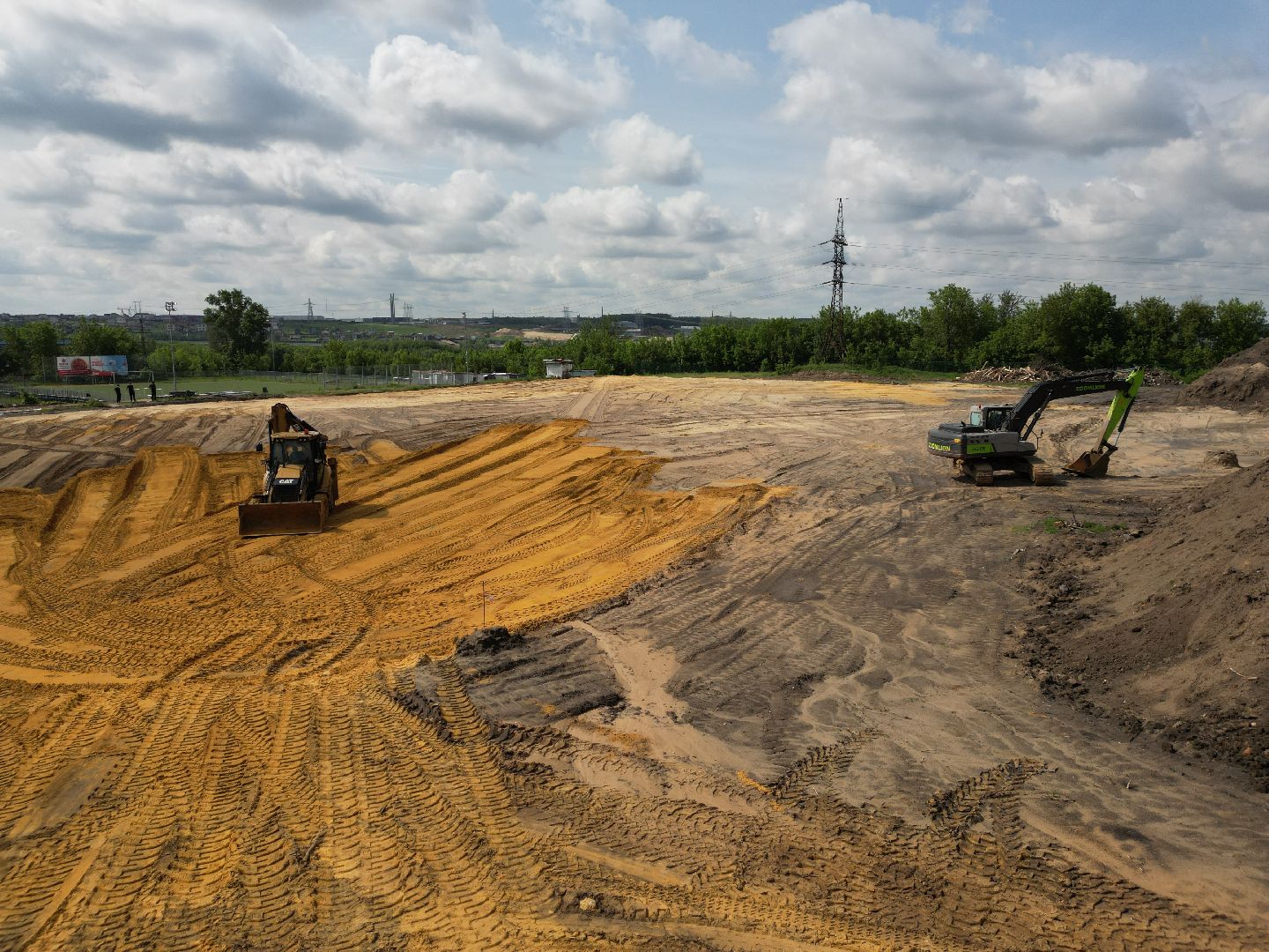видео с коптера, стадион полет, спорт в лыткарине,