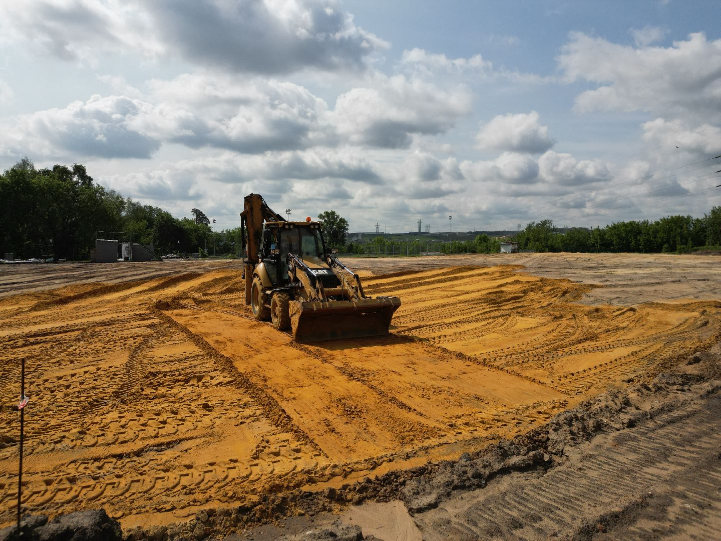 видео с коптера, стадион полет, спорт в лыткарине,