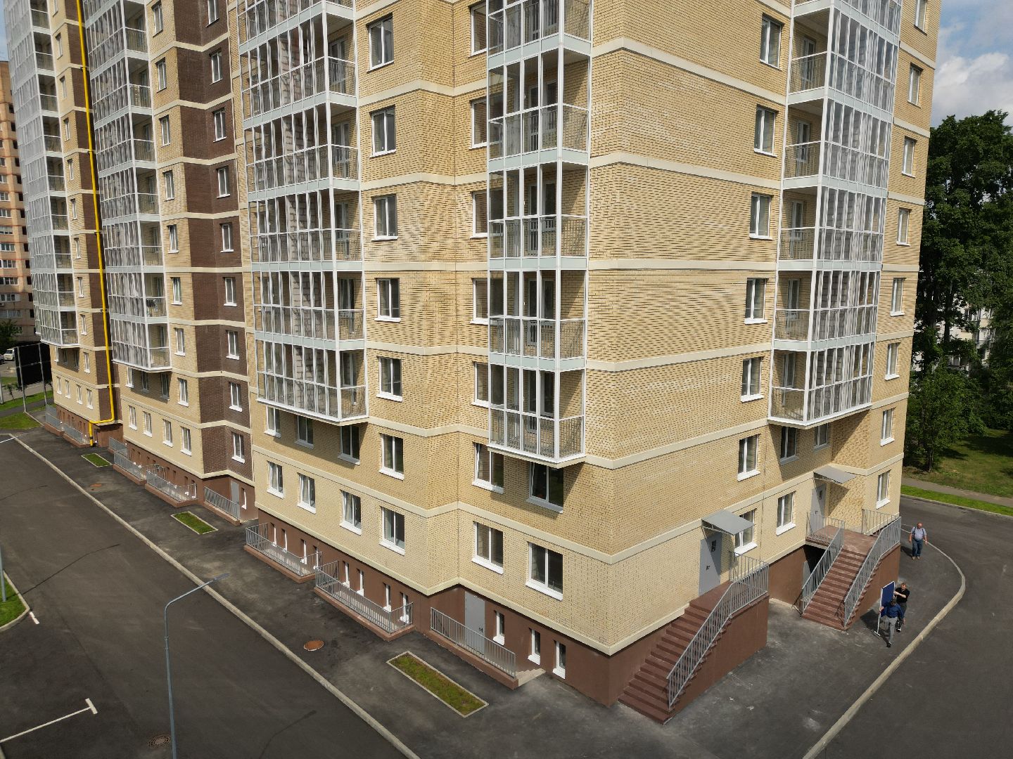 видео с коптера, переселение из ветхого жилья,