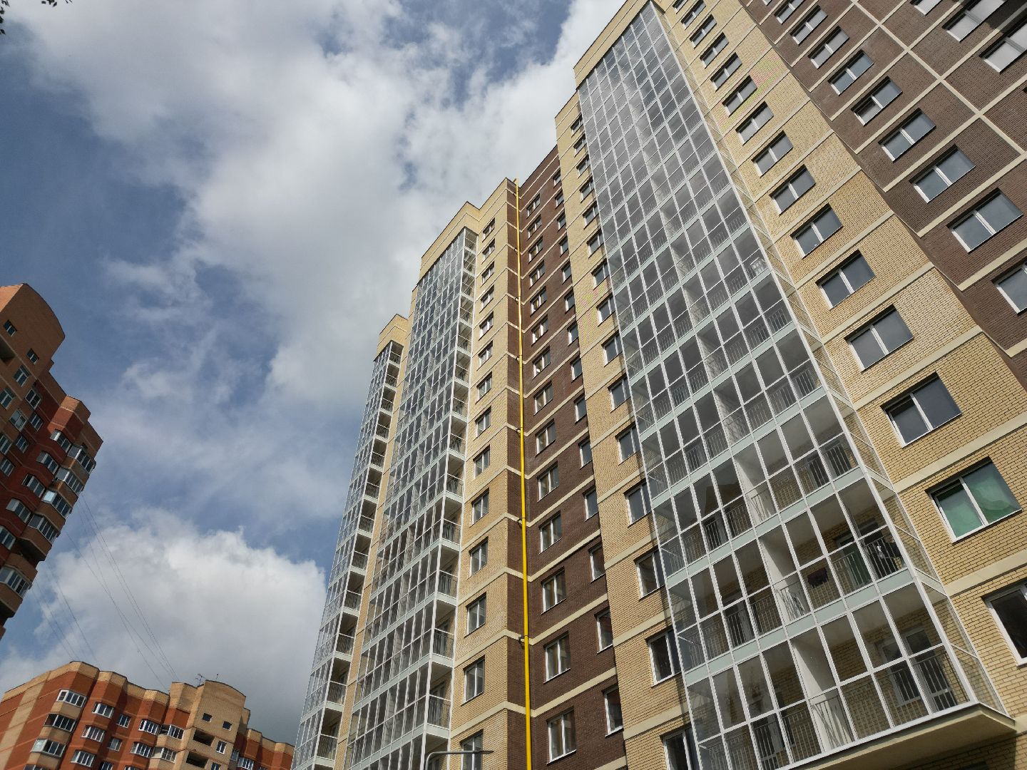 видео с коптера, переселение из ветхого жилья,