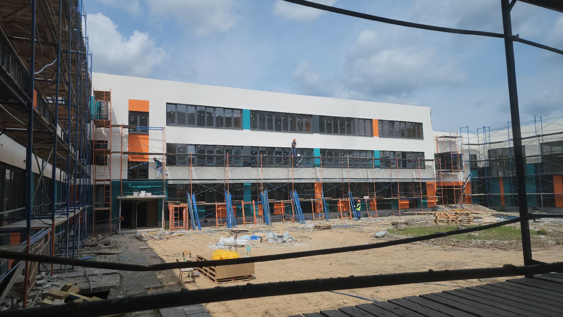 серпухов, капремонт школы, подмосковье,