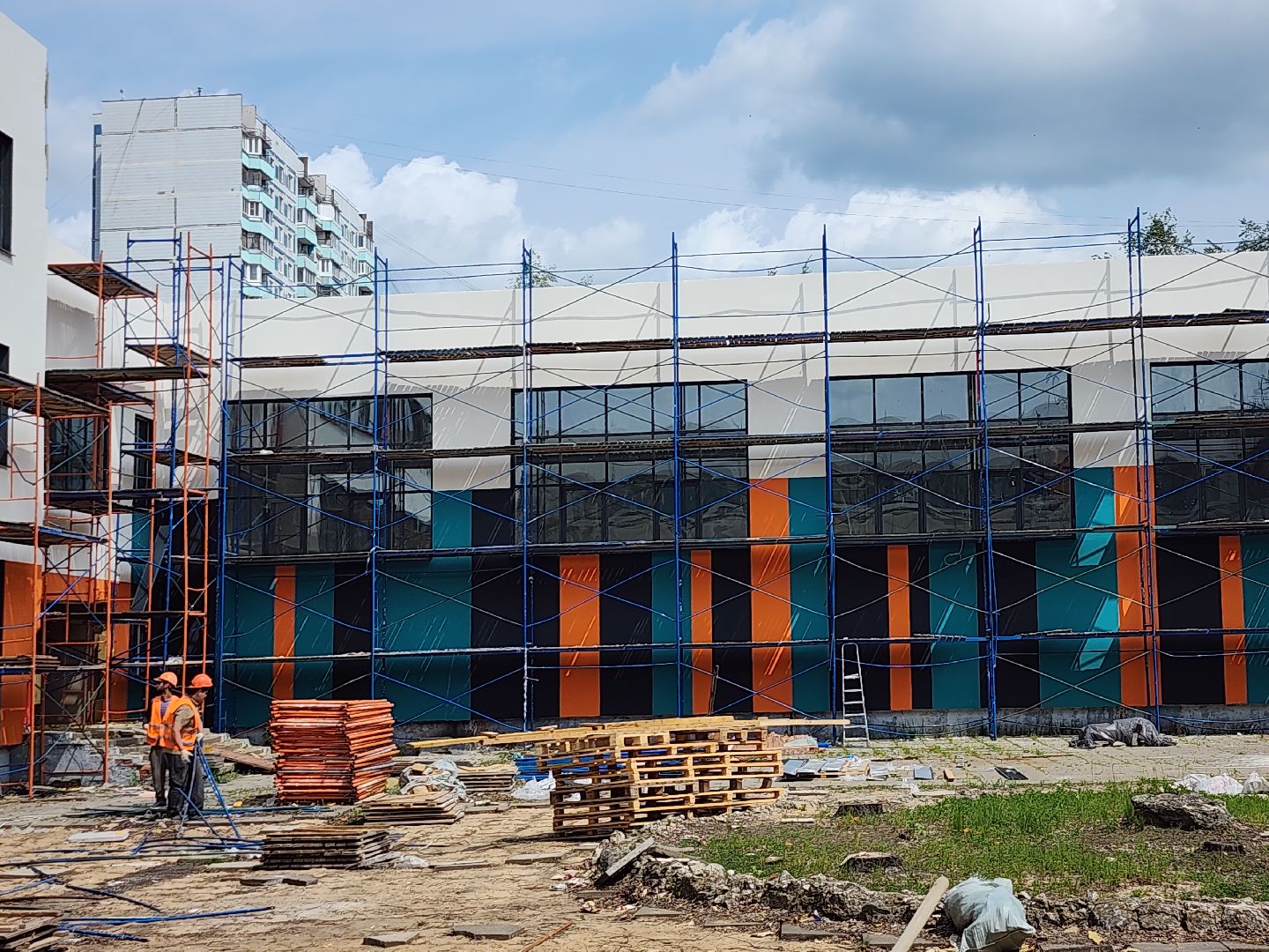 серпухов, капремонт школы, подмосковье,