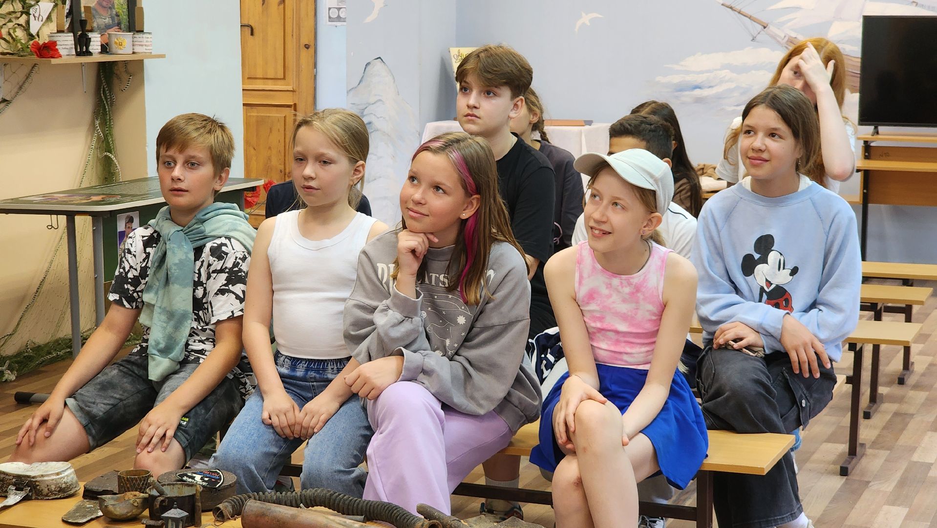 артефакты, Вов, историческая память, Музей, Школа, Лобня,