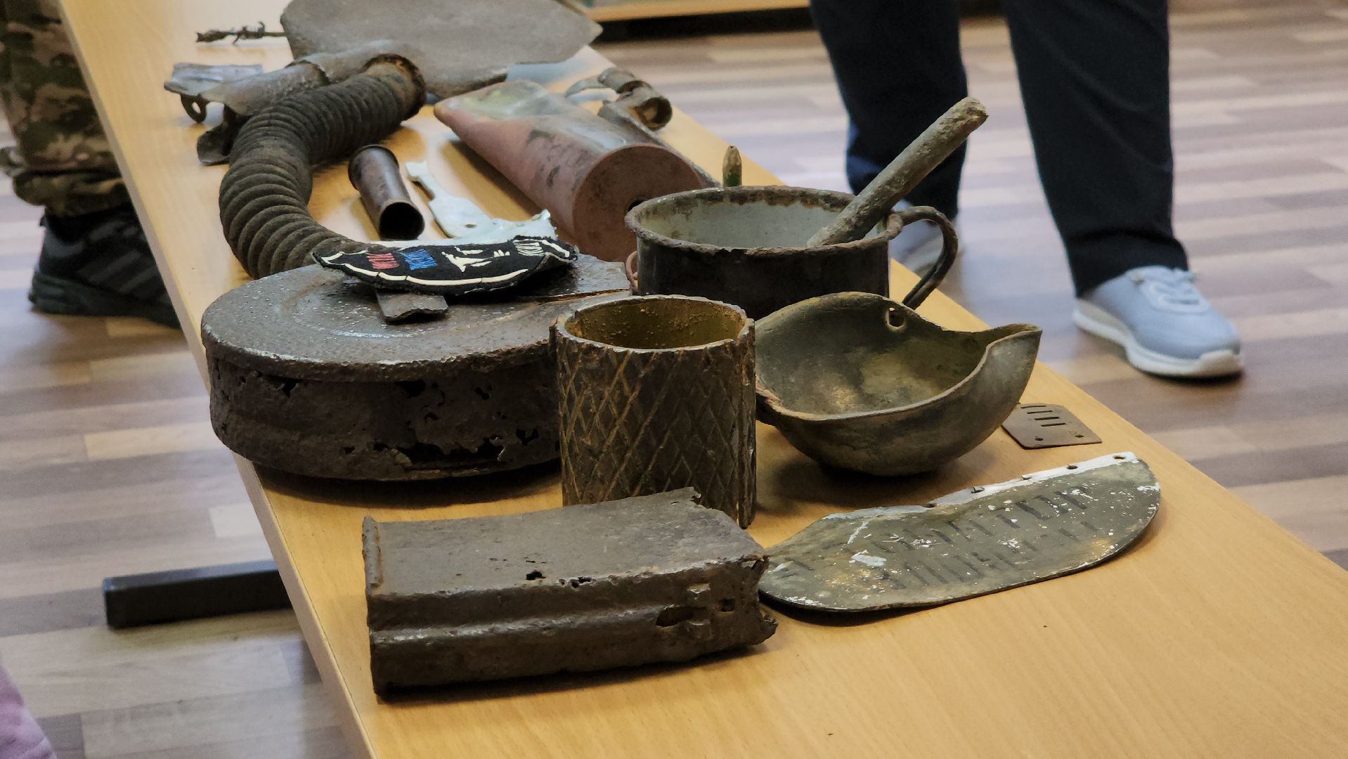 артефакты, Вов, историческая память, Музей, Школа, Лобня,