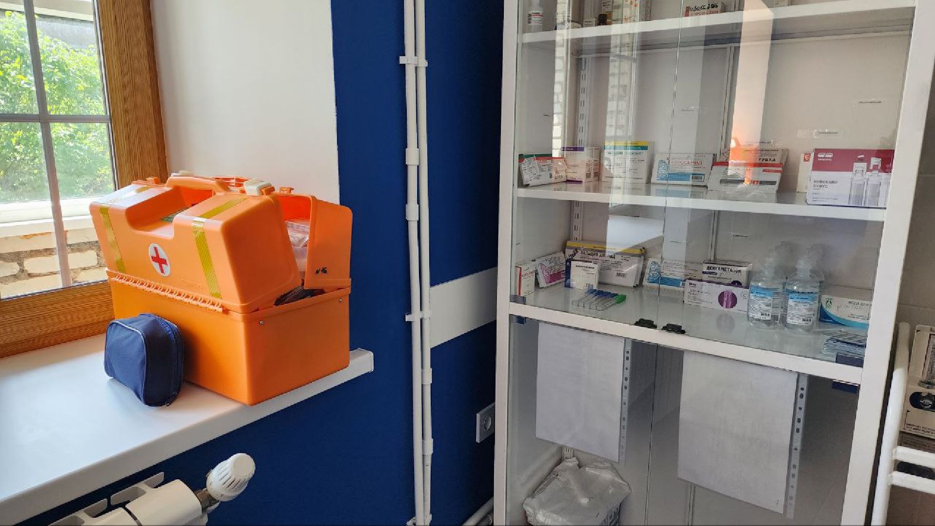 Талдом, ФАП в Новоникольском, Мобильный медкомплекс, Минздрав,