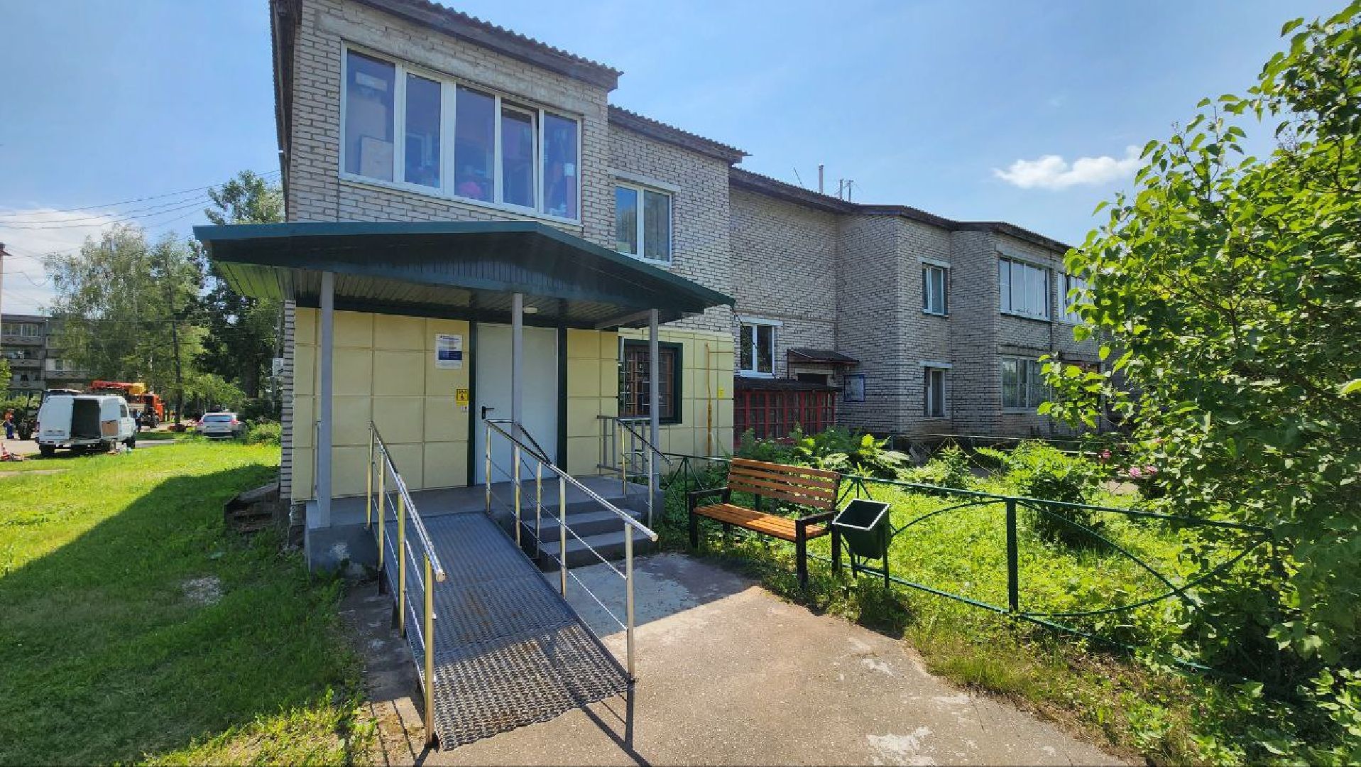 Талдом, ФАП в Новоникольском, Мобильный медкомплекс, Минздрав,