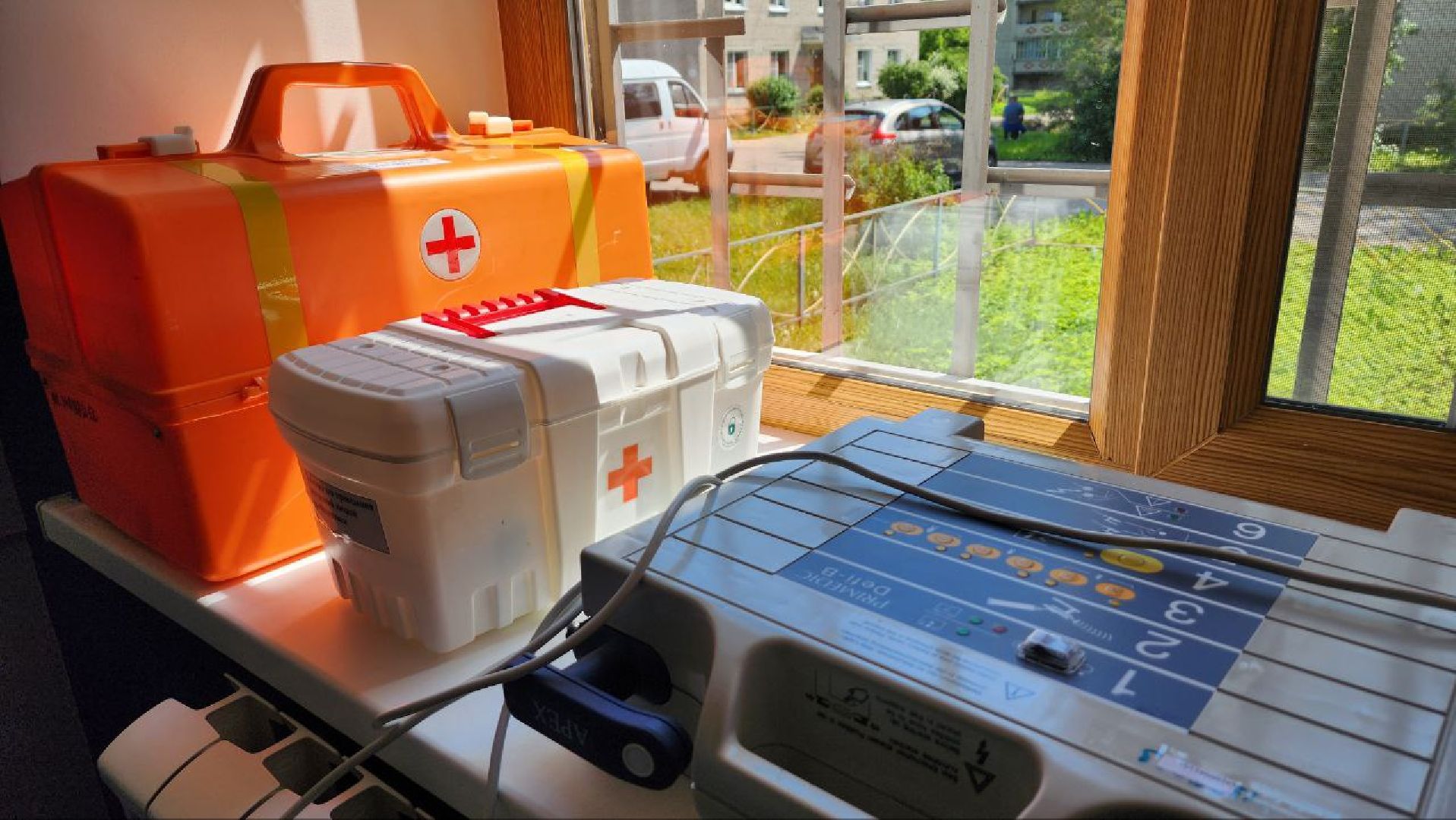 Талдом, ФАП в Новоникольском, Мобильный медкомплекс, Минздрав,