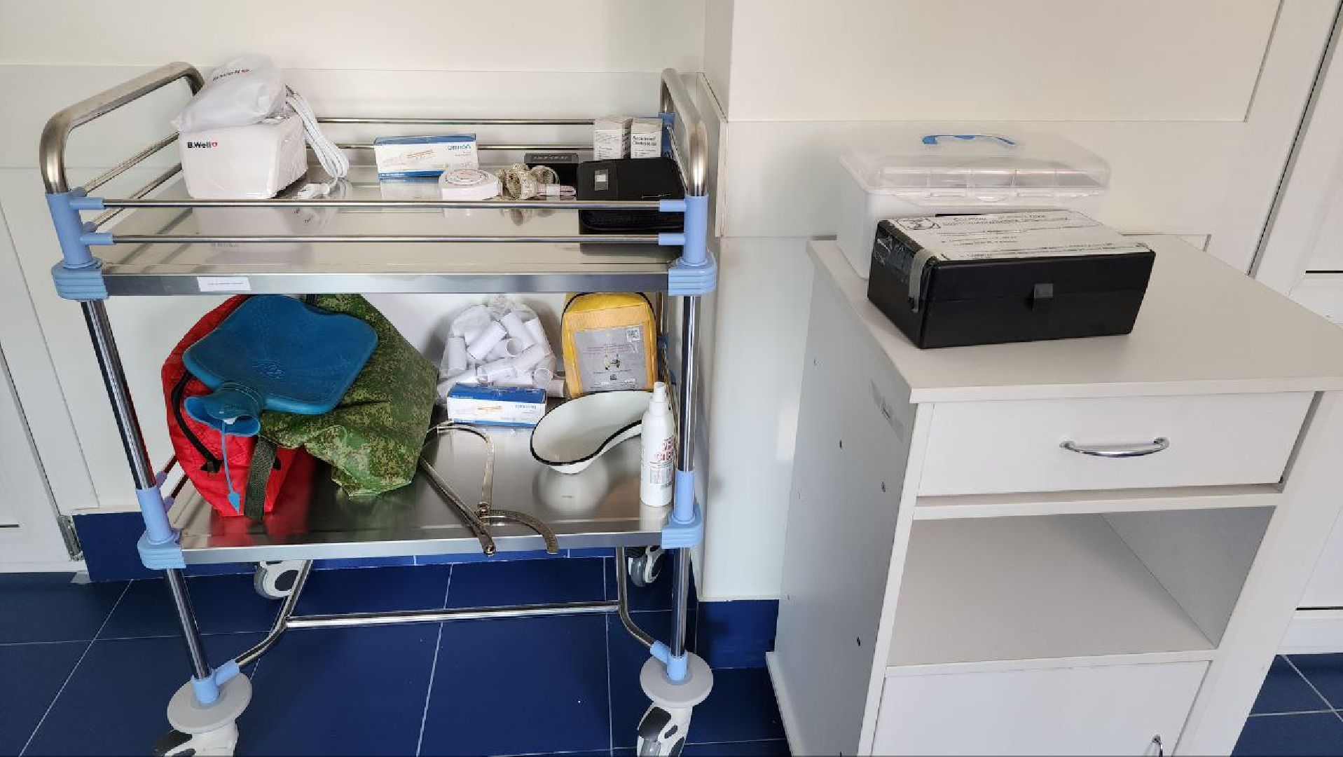 Талдом, ФАП в Новоникольском, Мобильный медкомплекс, Минздрав,