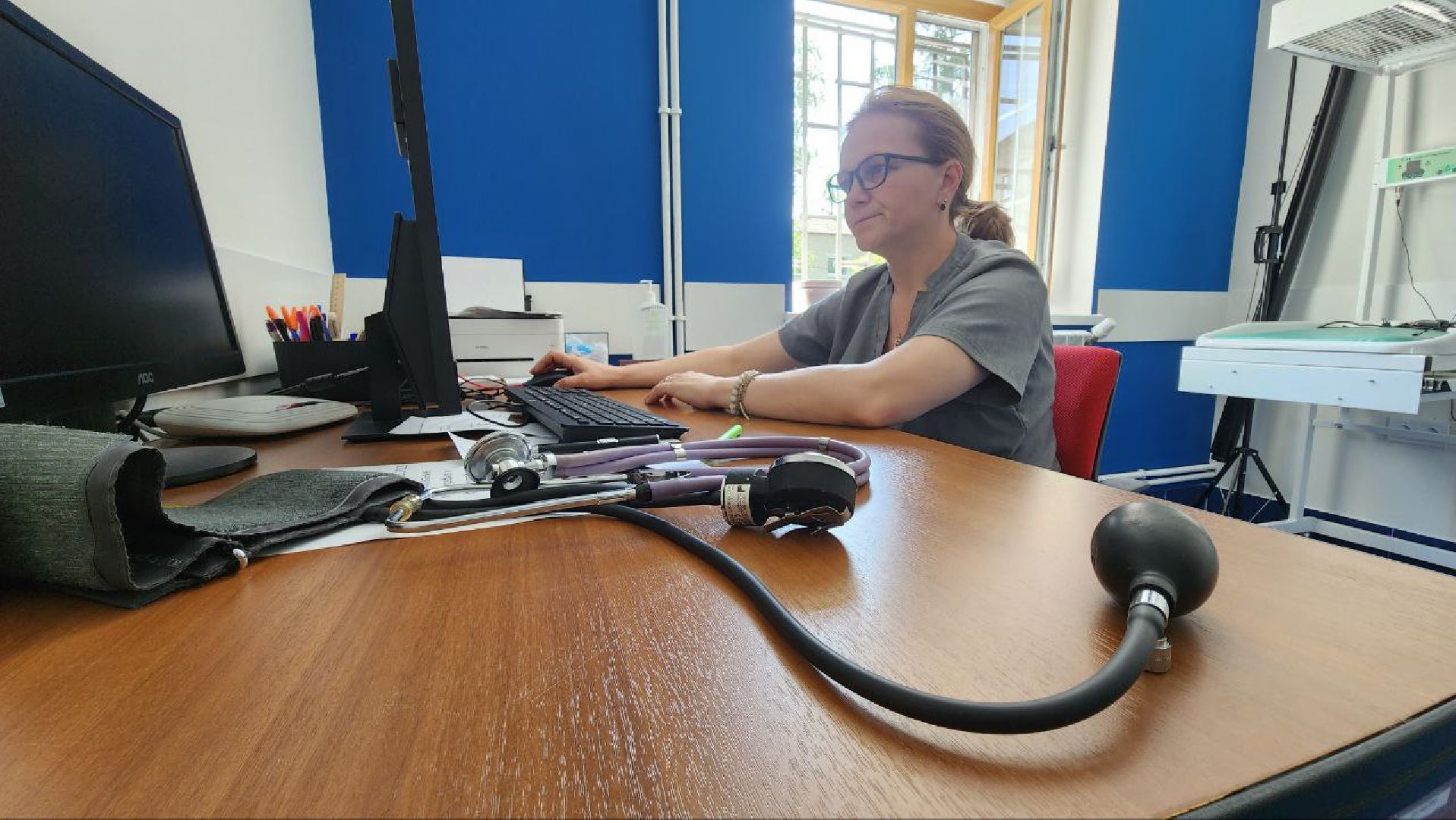 Талдом, ФАП в Новоникольском, Мобильный медкомплекс, Минздрав,