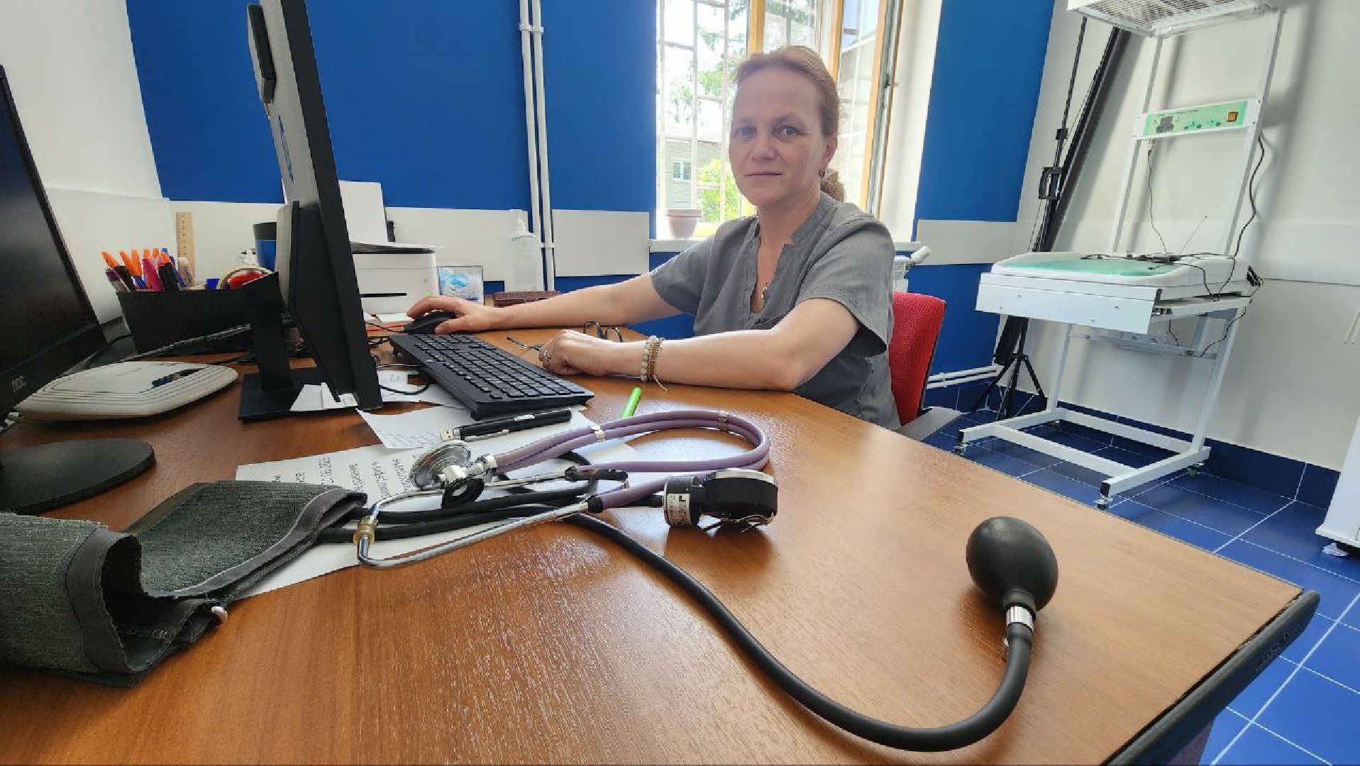 Талдом, ФАП в Новоникольском, Мобильный медкомплекс, Минздрав,