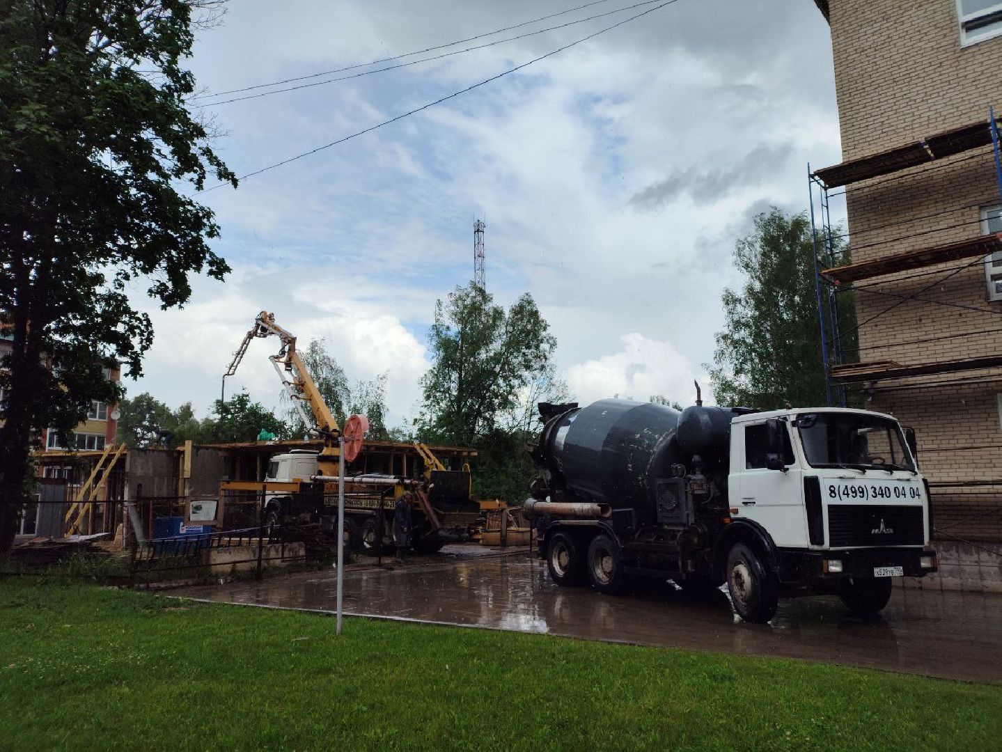 шаховская, строительство, новое здание,