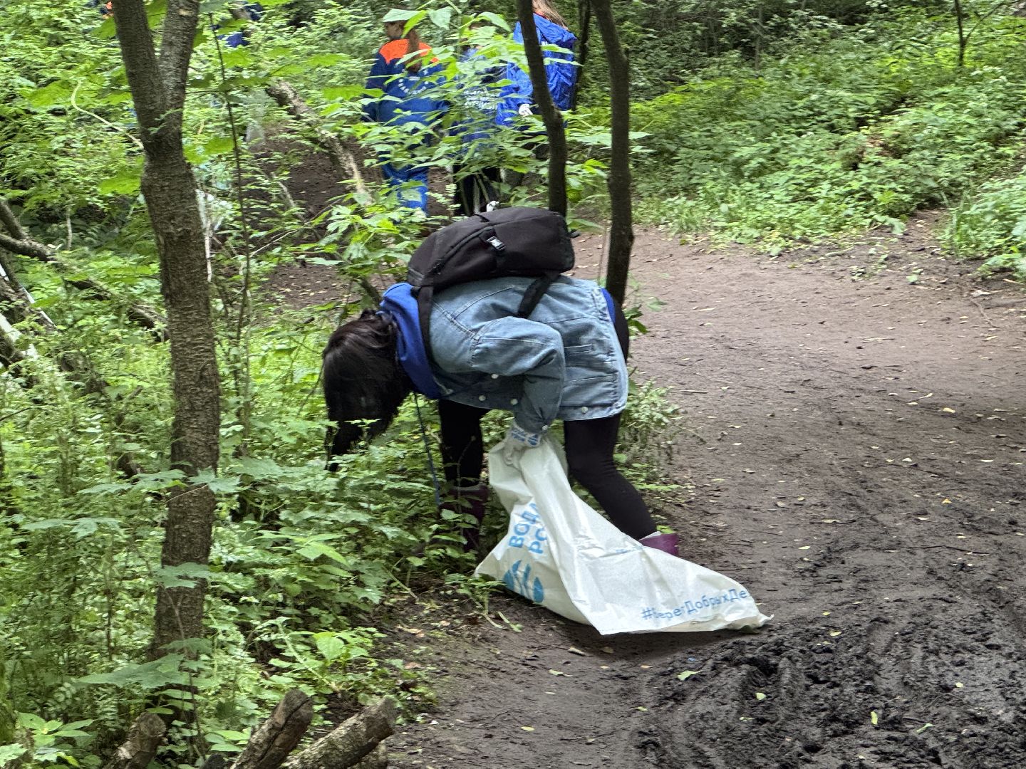 вода россии, балашиха, субботник, парк пехорка, волонтеры,