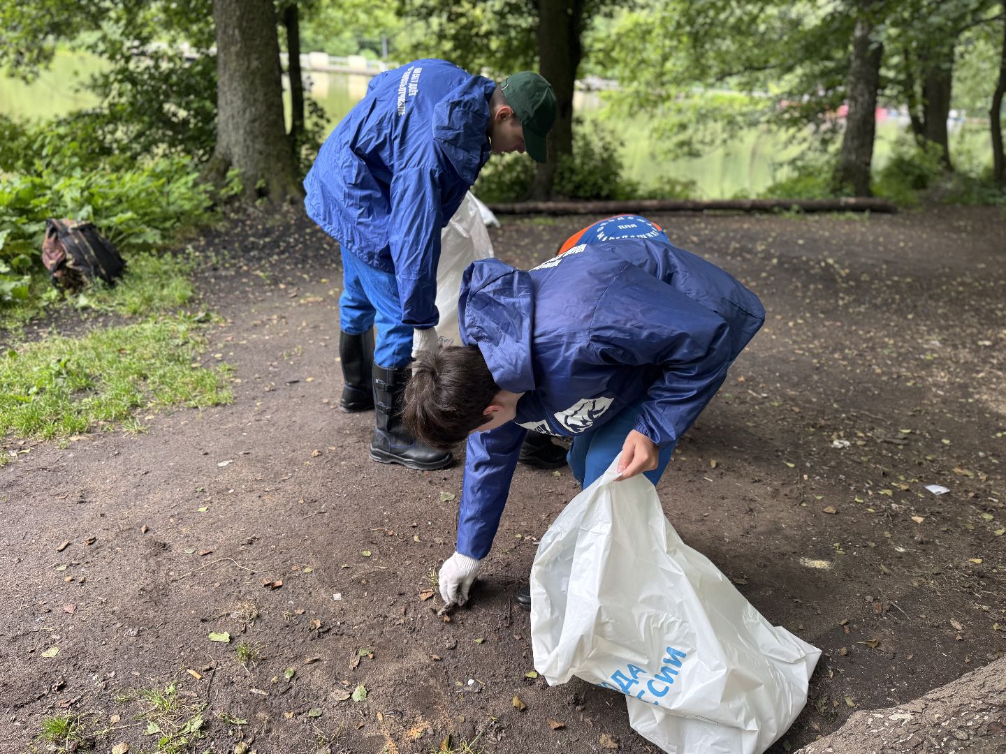 вода россии, балашиха, субботник, парк пехорка, волонтеры,