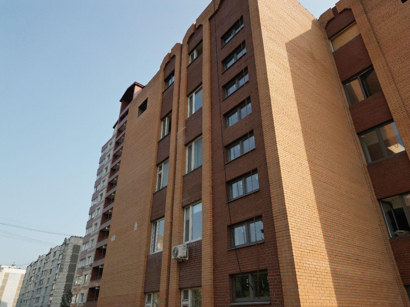 видео с коптера, поликлиника в пушкино, медицина в пушкино,