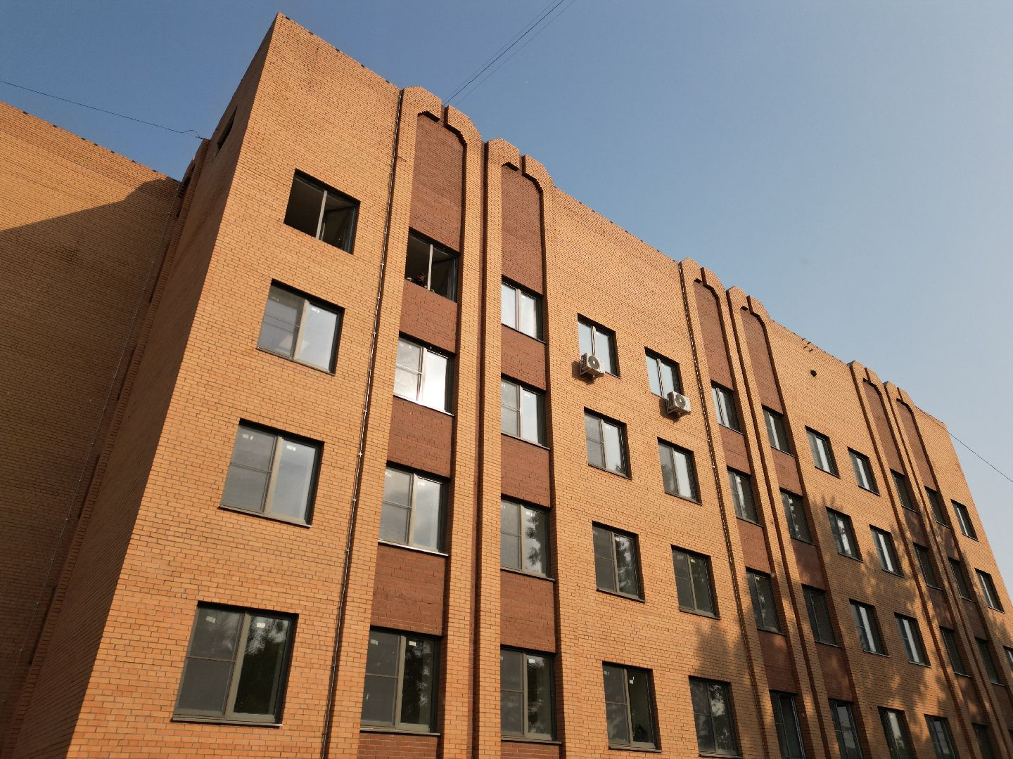 видео с коптера, поликлиника в пушкино, медицина в пушкино,