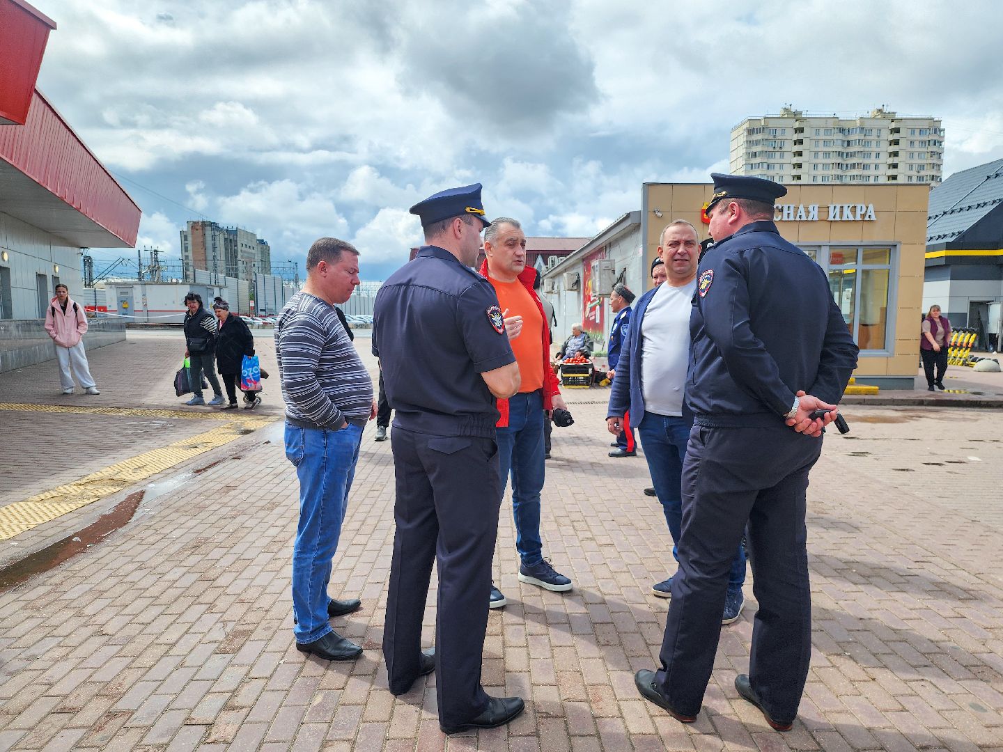 Подольск, рейд, обращение жителей, жд станция,