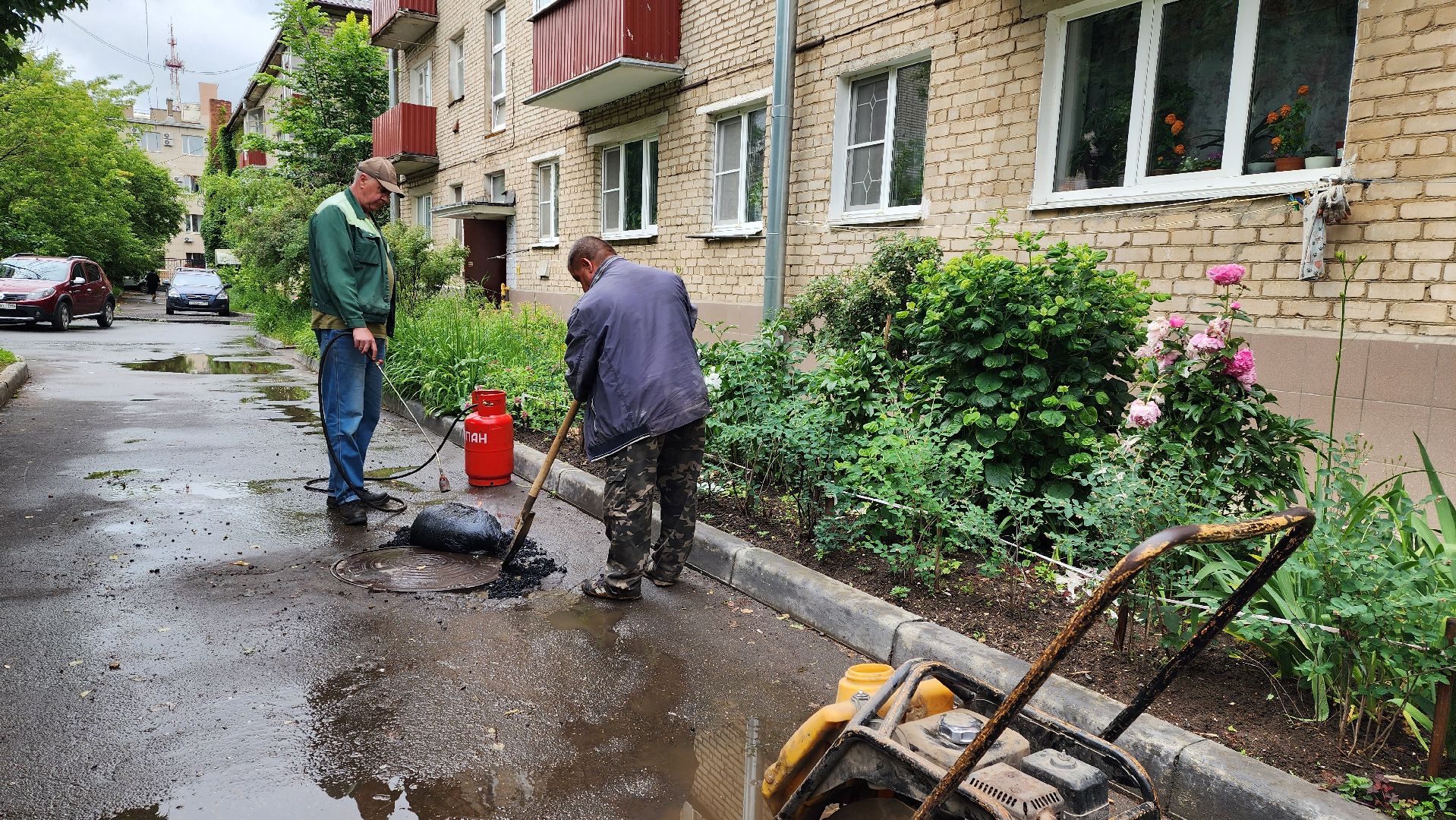 истра, благоустройство, ямочный ремонт,