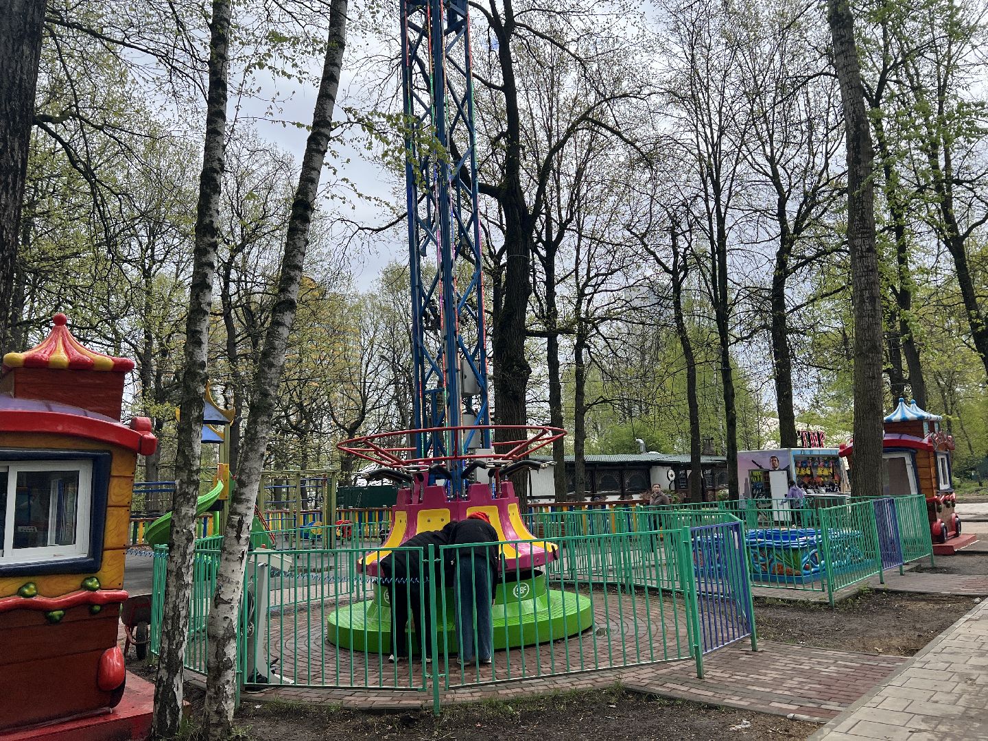 Химки, парк им.Толстого, благоустройство, досуг, дети, аттракционы, семейный отдых