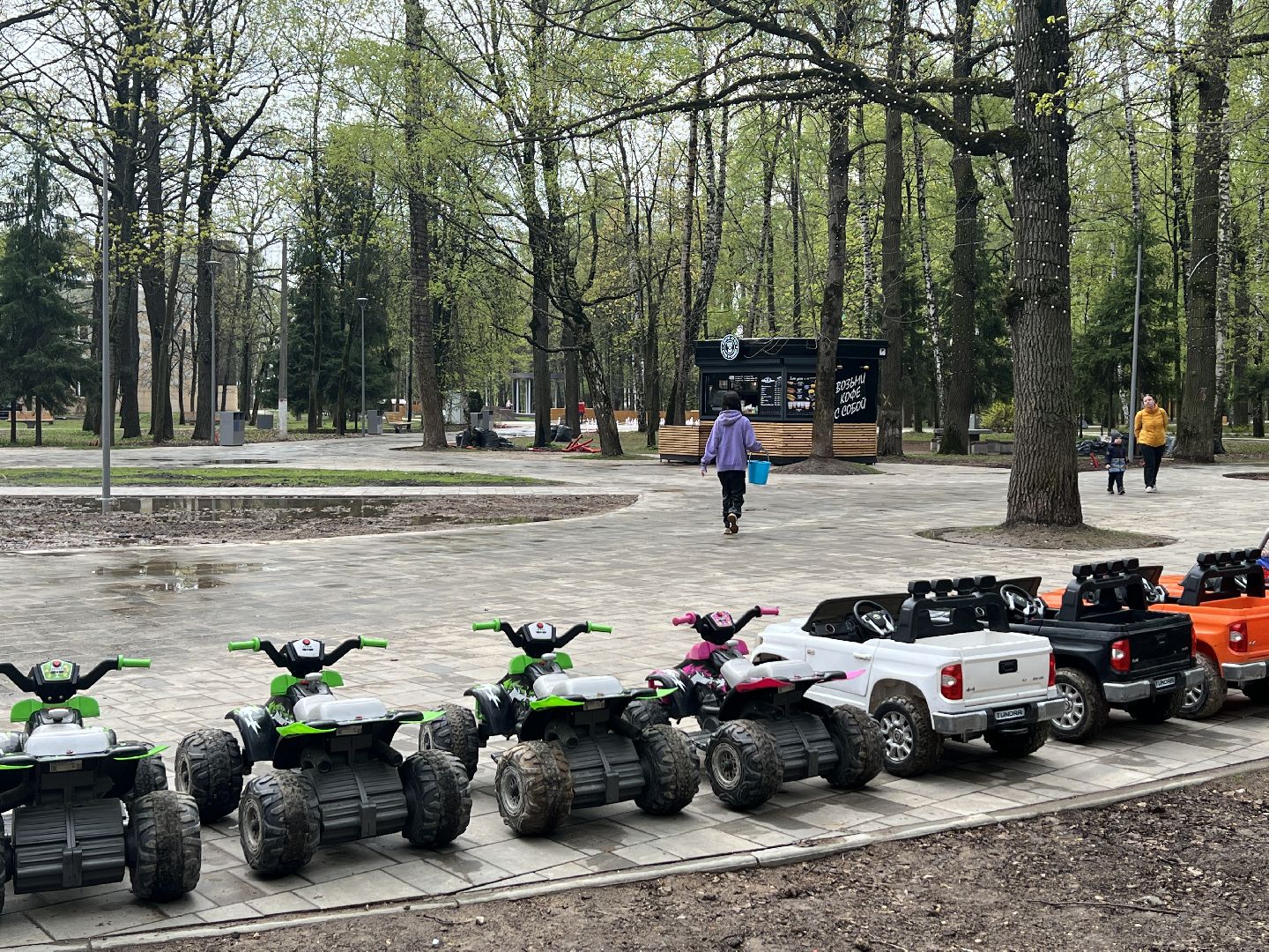 Химки, парк им.Толстого, благоустройство, досуг, дети, аттракционы, семейный отдых