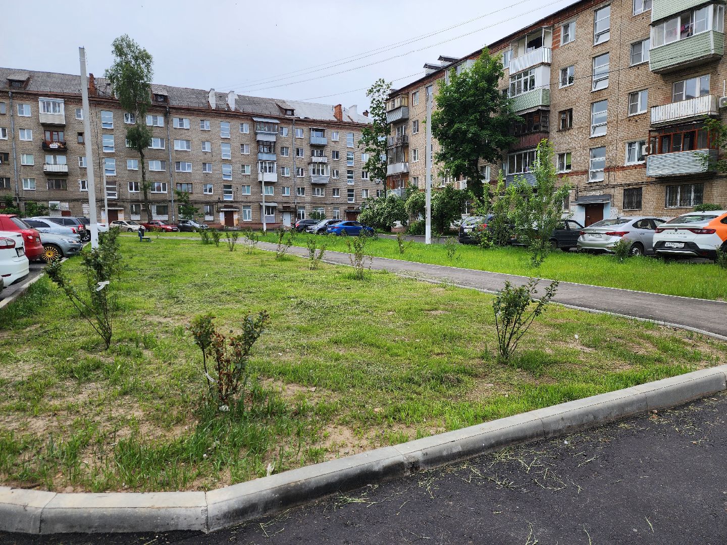 жители, двор, ремонт, благоустройство, электросталь,