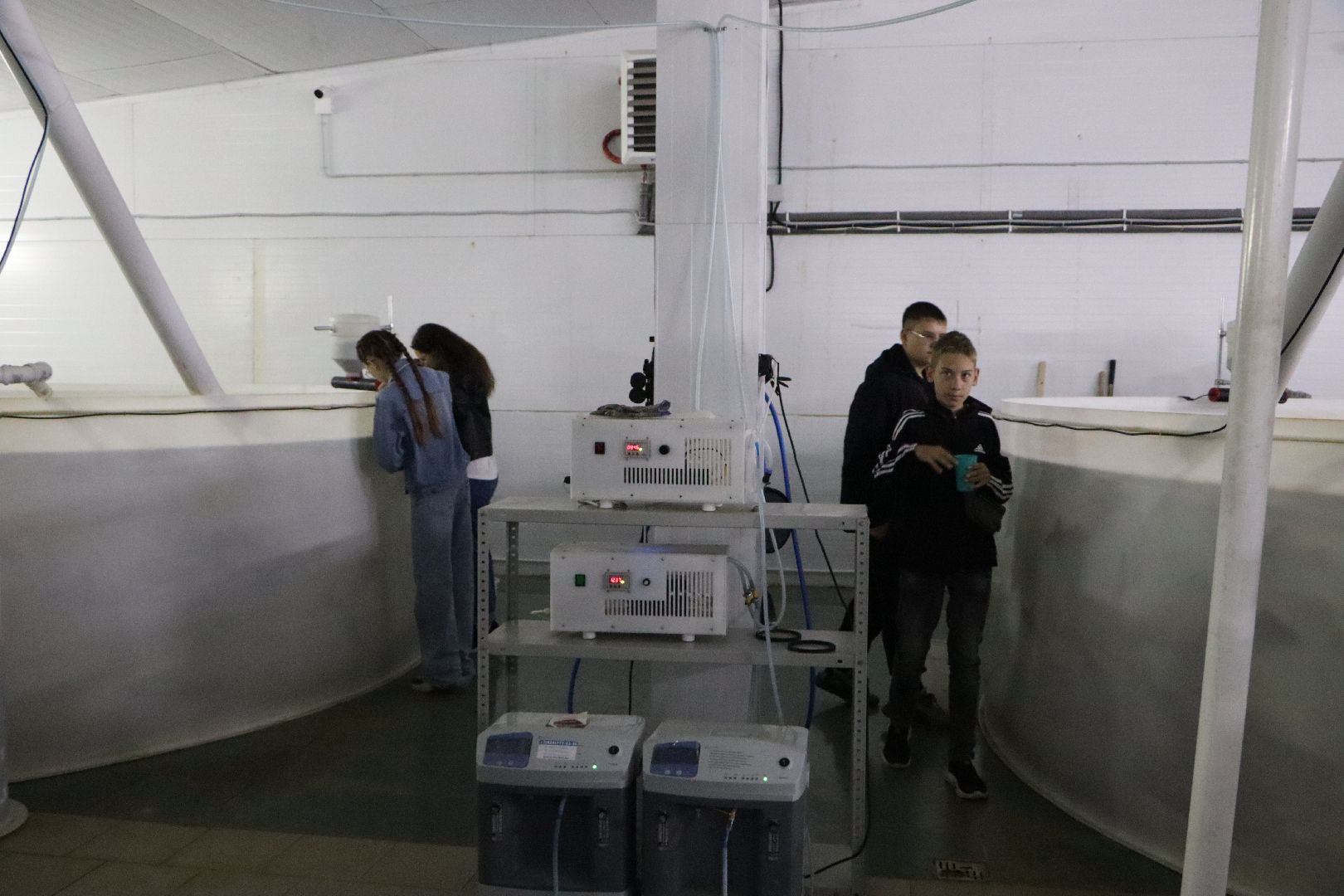 осетровое хозяйство в серебряных прудах, экскурсия, школьники, серебряные пруды,