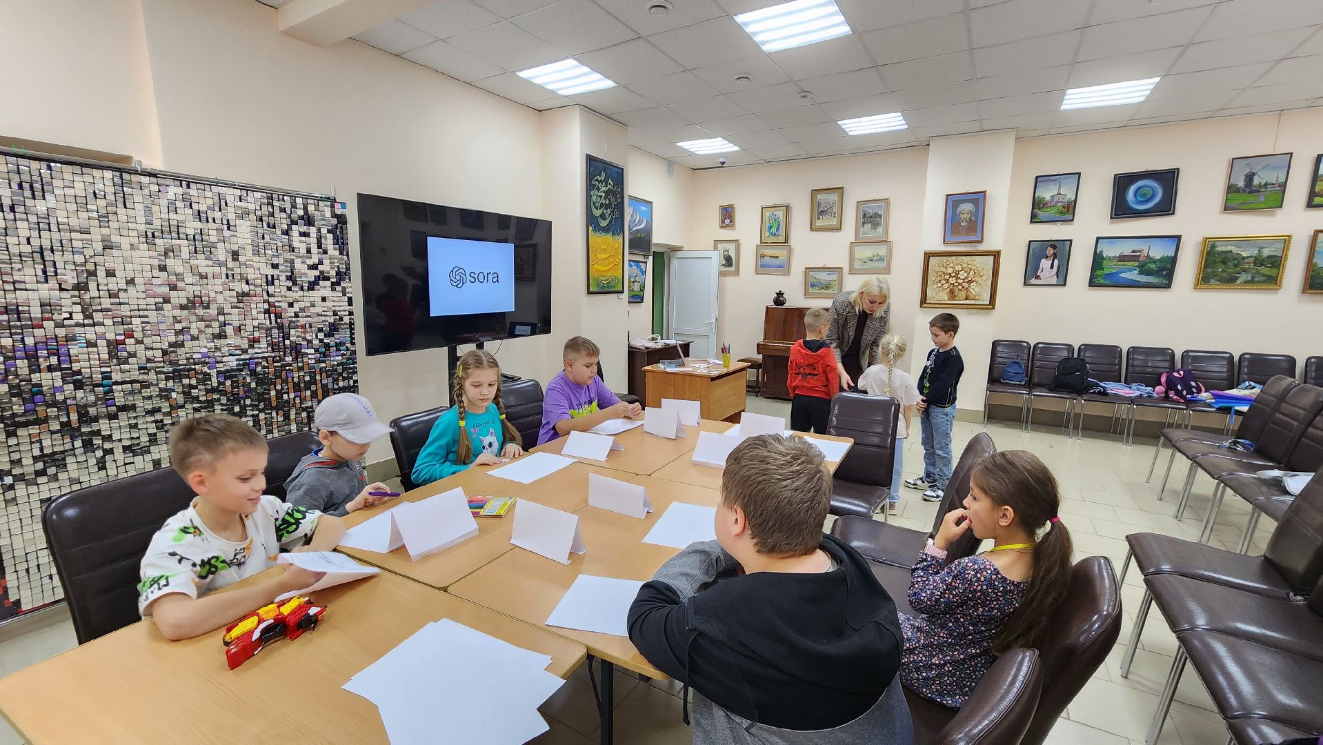 протвино, летняя площадка библиотеки, образование,