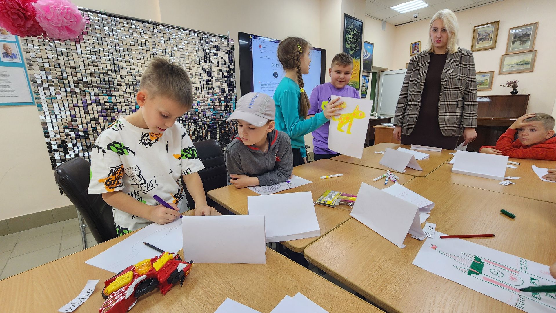 протвино, летняя площадка библиотеки, образование,