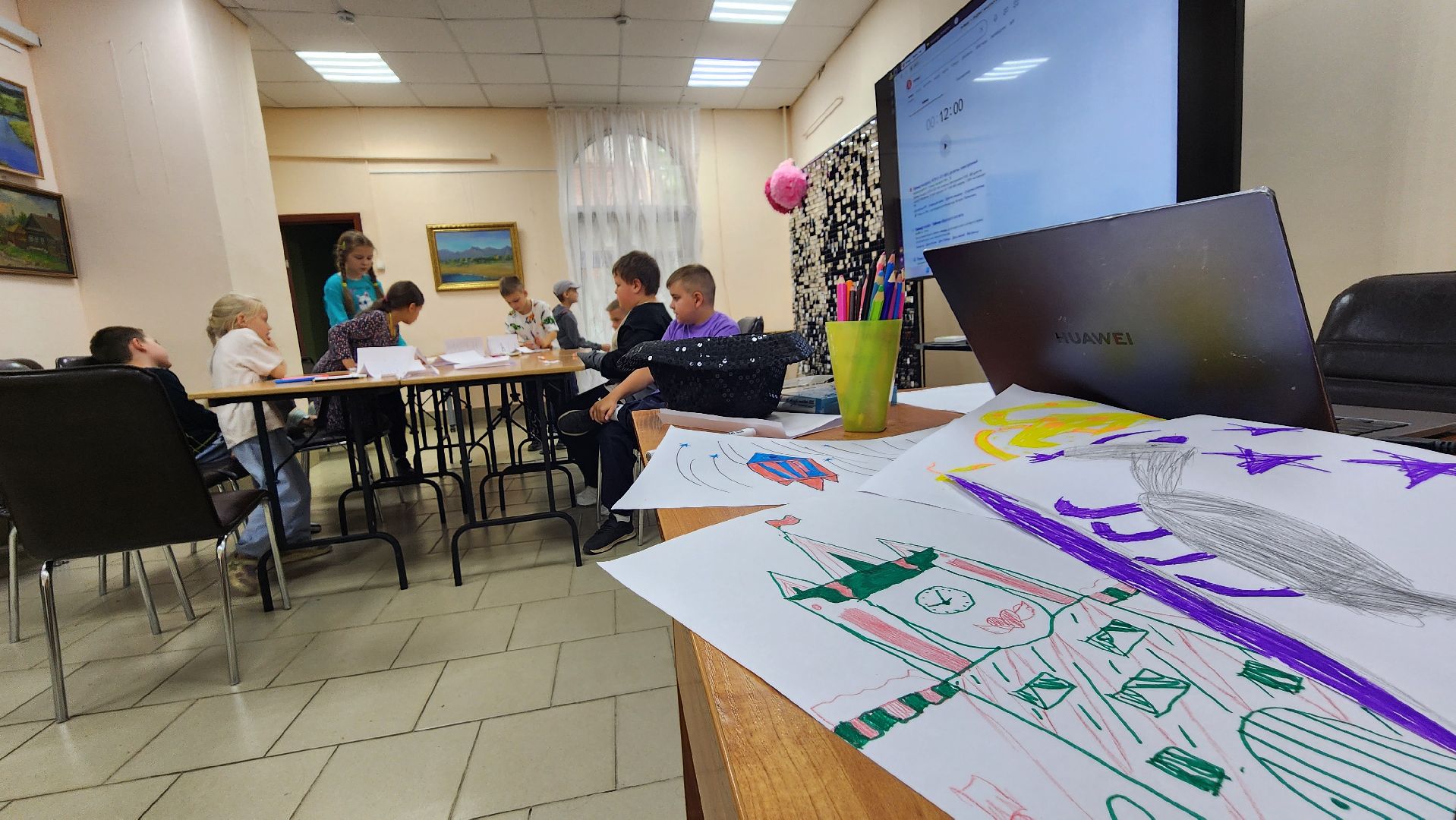 протвино, летняя площадка библиотеки, образование,