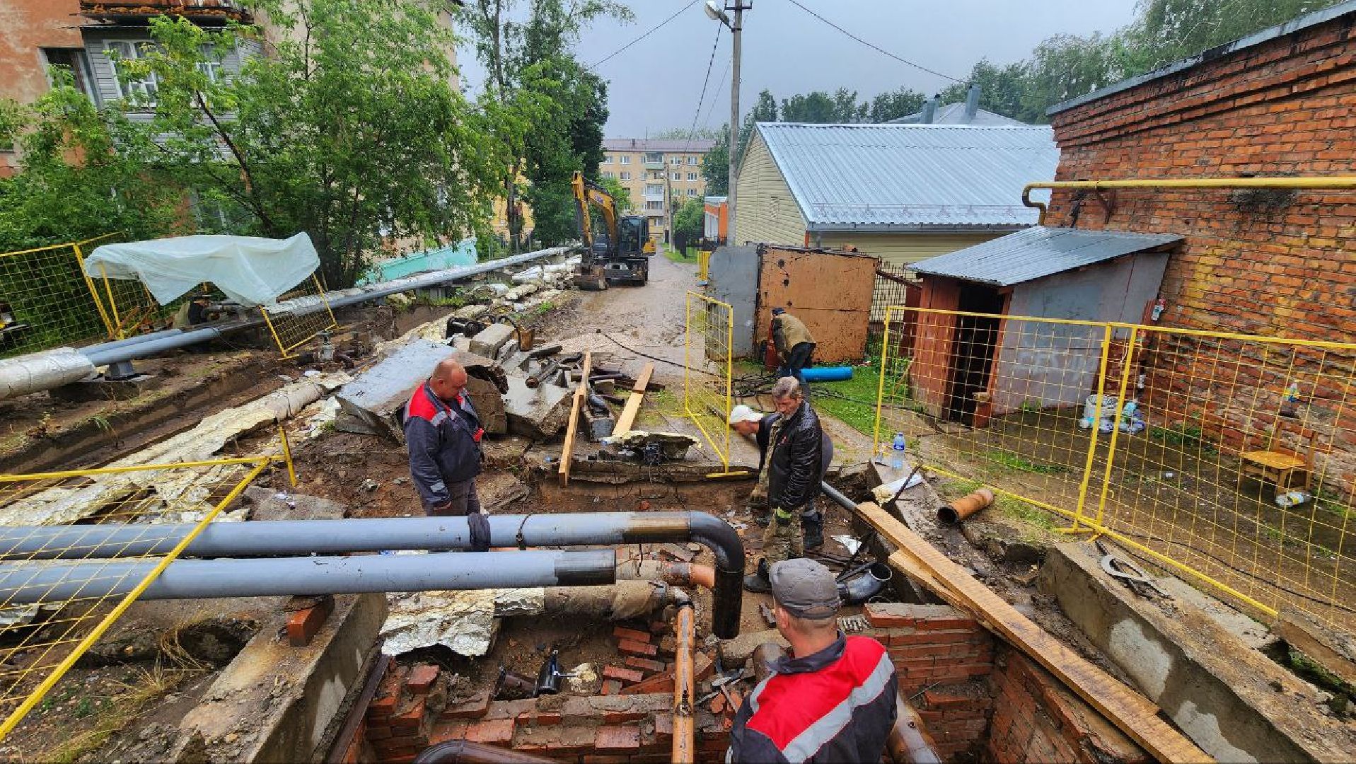 Дмитров, ЖКХ, Ремонт теплосетей, МинЖКХ,