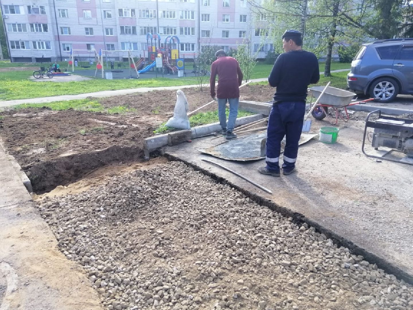 городской округ восход, благоуйстройство, строителсьтво, жкх,