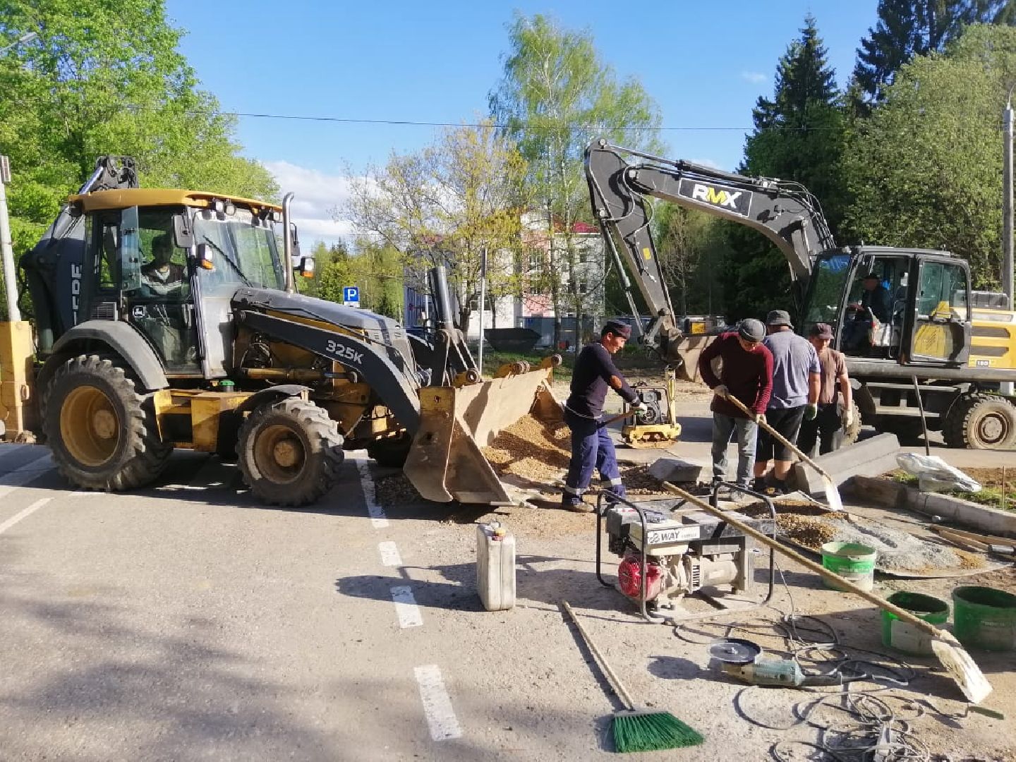 городской округ восход, благоуйстройство, строителсьтво, жкх,