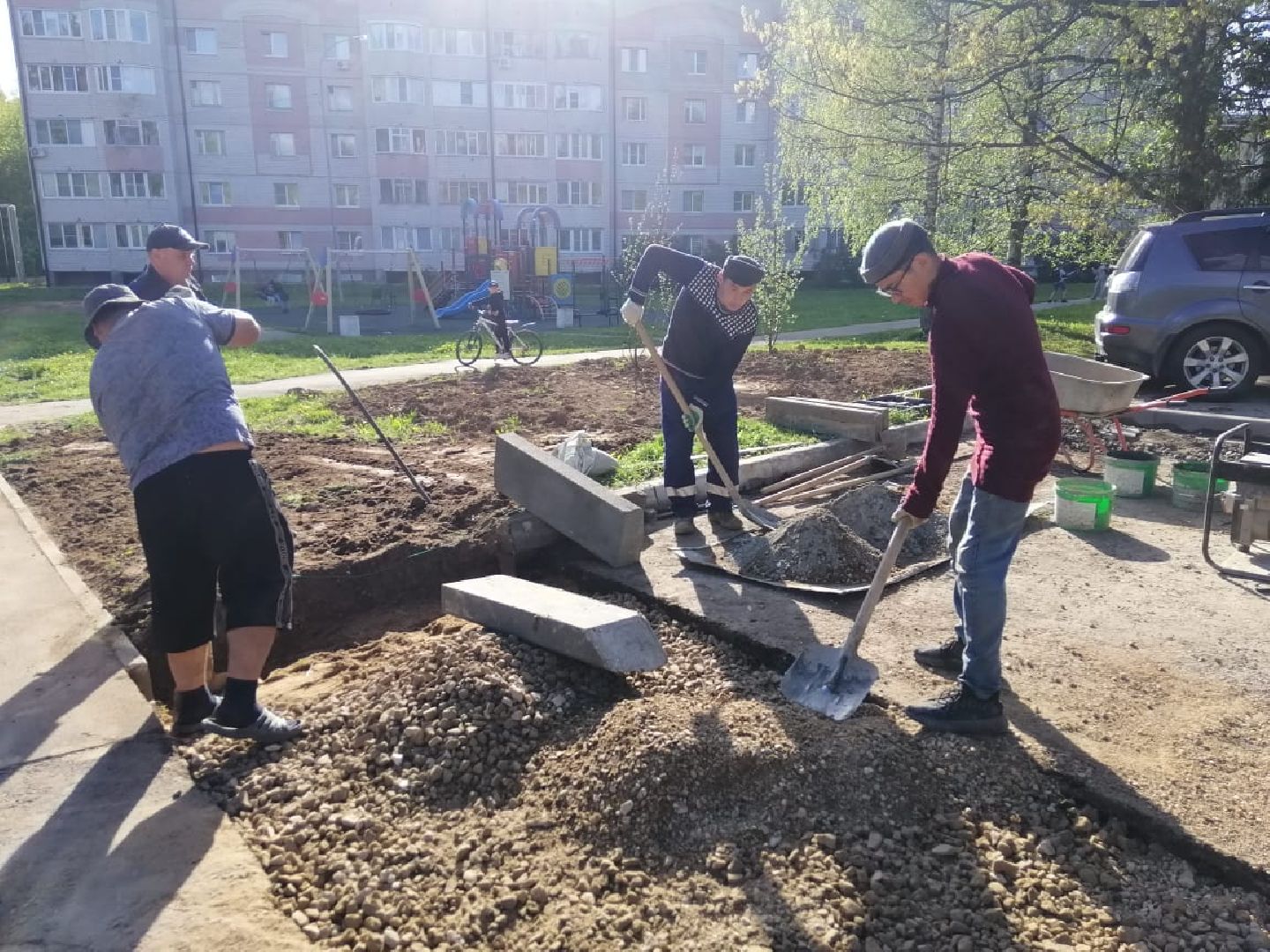 городской округ восход, благоуйстройство, строителсьтво, жкх,