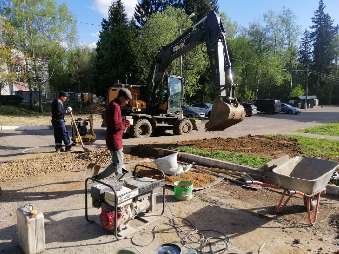 городской округ восход, благоуйстройство, строителсьтво, жкх,