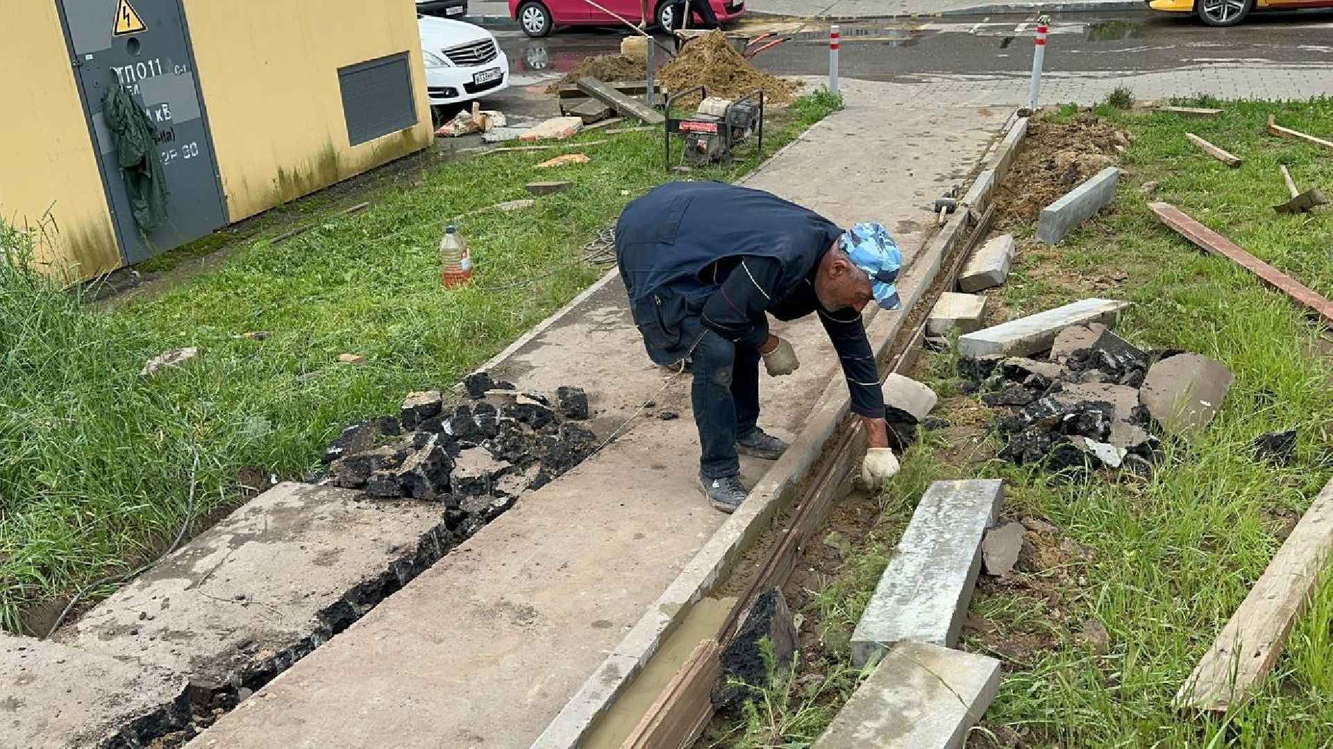 благоустройство, домодедово,