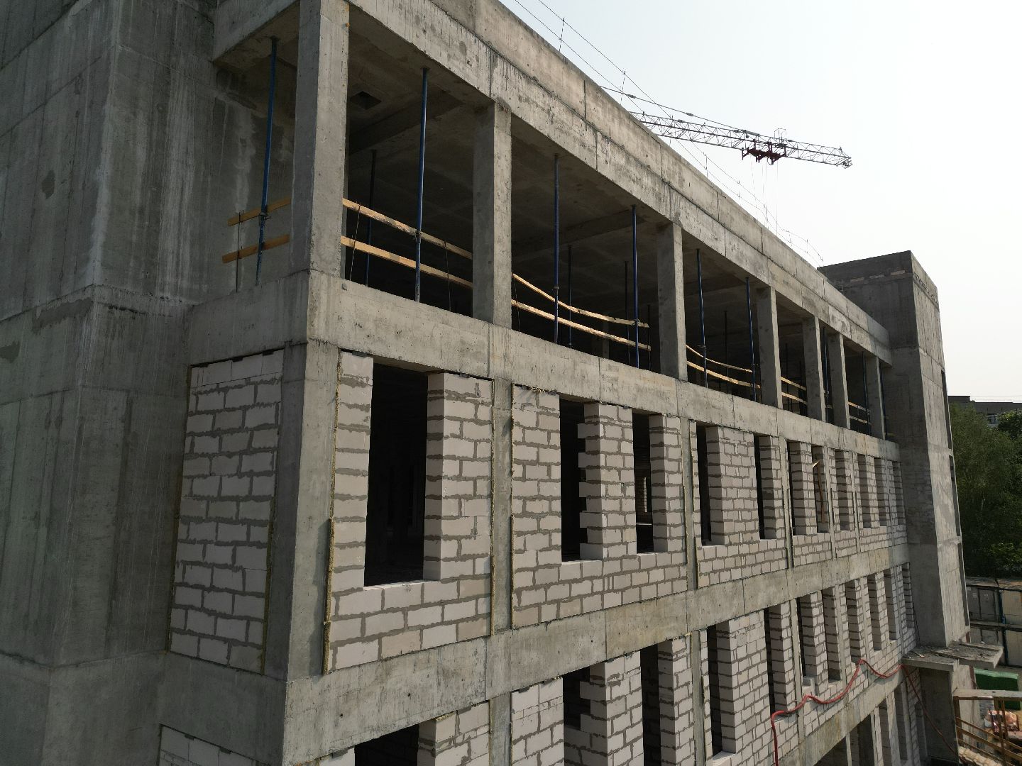 видео с коптера, детская поликлиника в пушкино, медицина в пушкино,