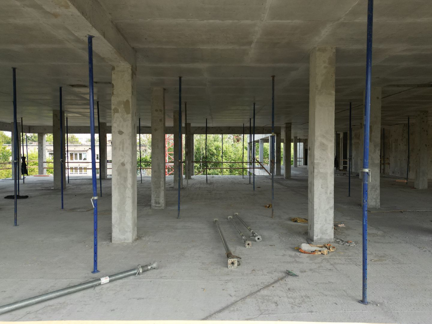 видео с коптера, детская поликлиника в пушкино, медицина в пушкино,