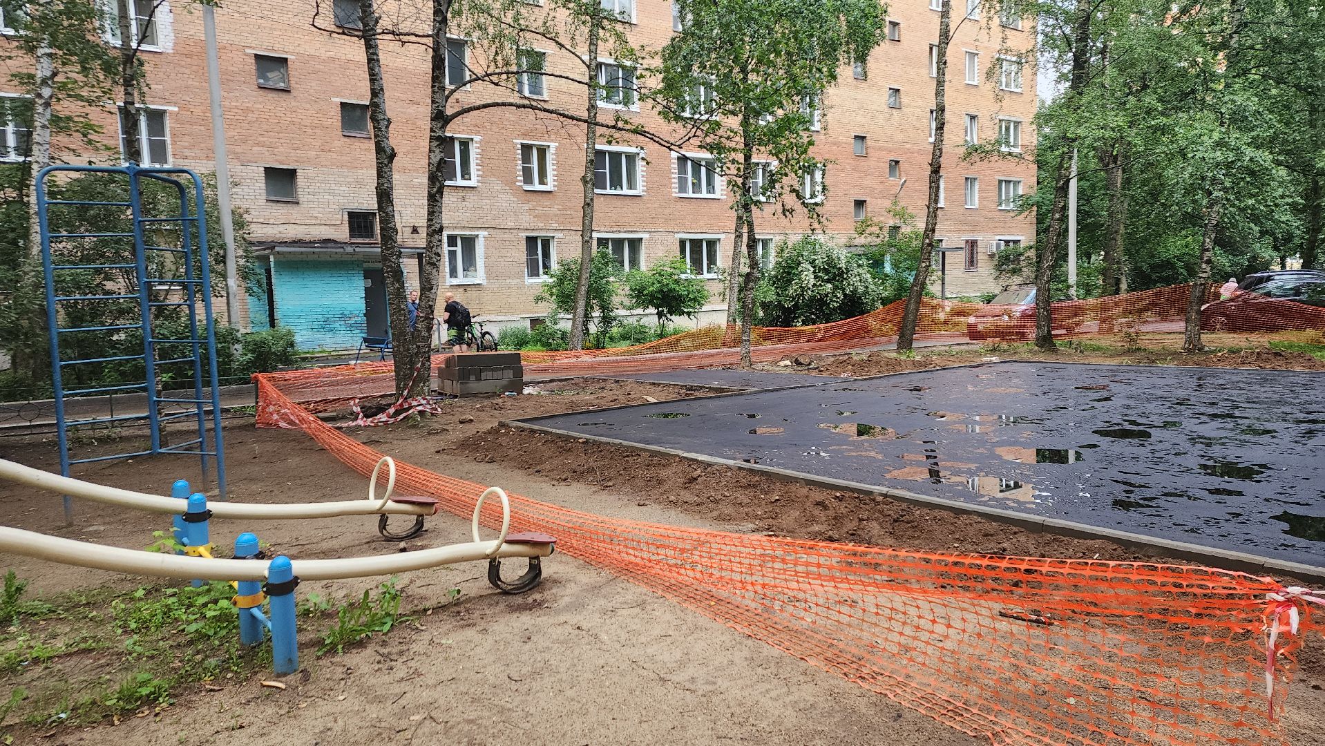 вертикалки, пушкино, детская площадка, новая детская площадка,благоустройство,дети,игровой комплекс,