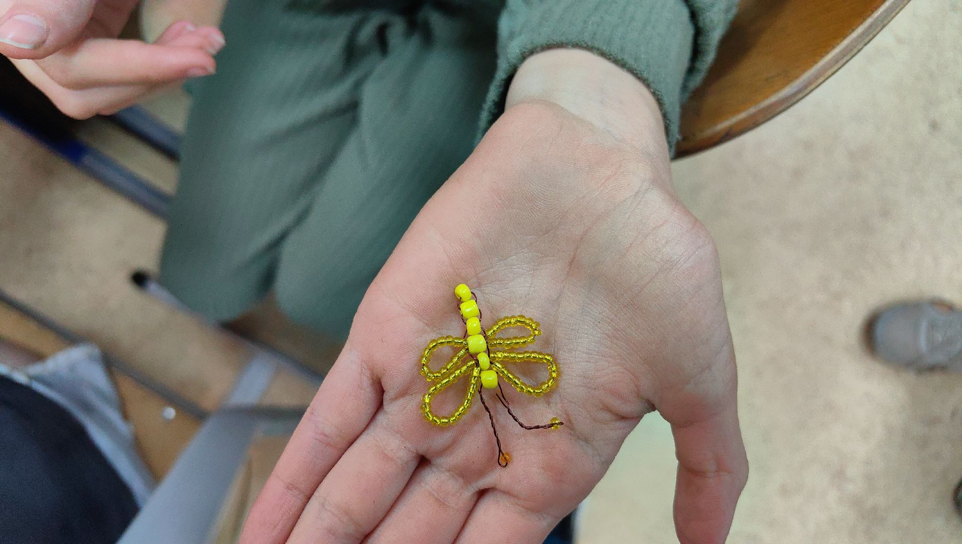 бисер, мастер-класс, поделка, лагерь, настольные игры,