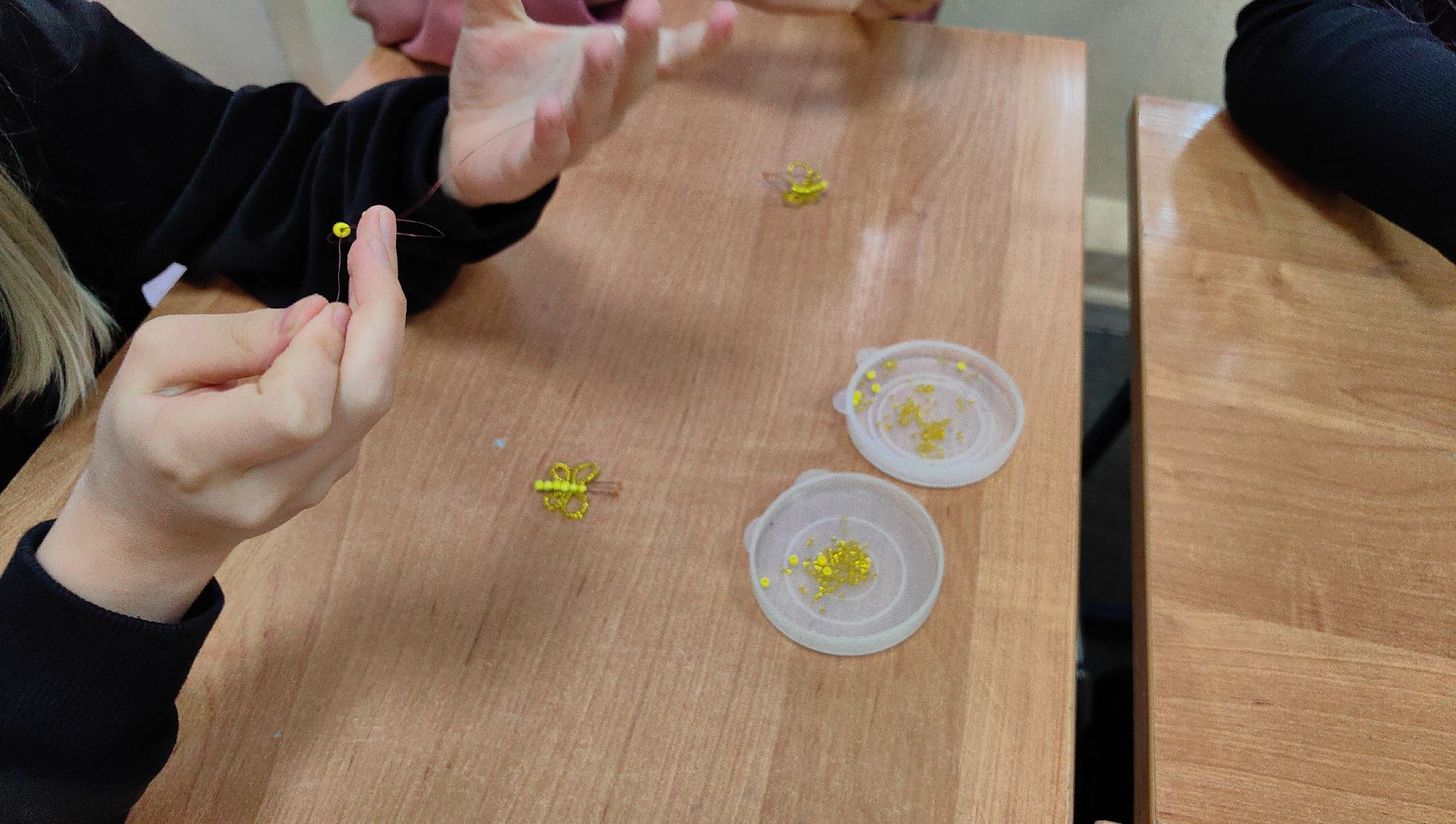 бисер, мастер-класс, поделка, лагерь, настольные игры,