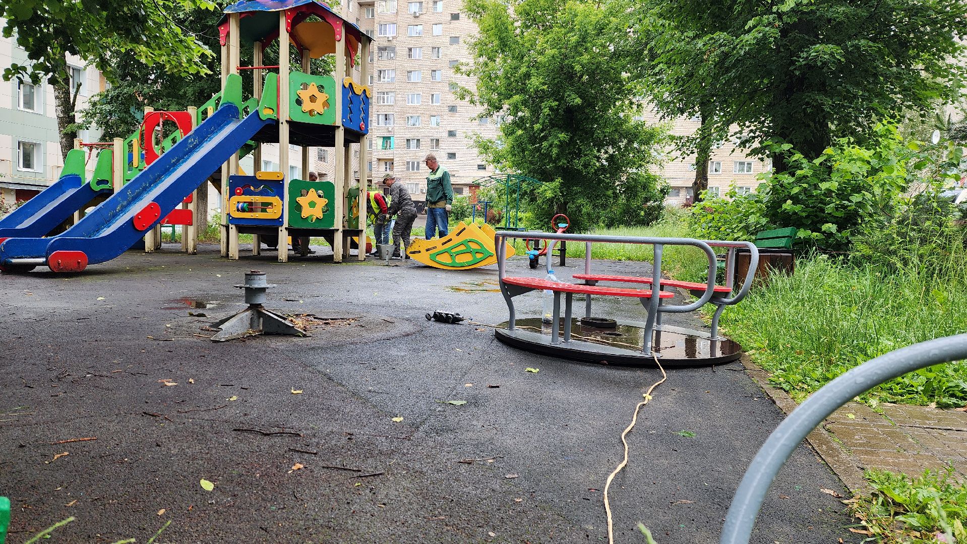 истра, благоустройство, детская игровая площадка,