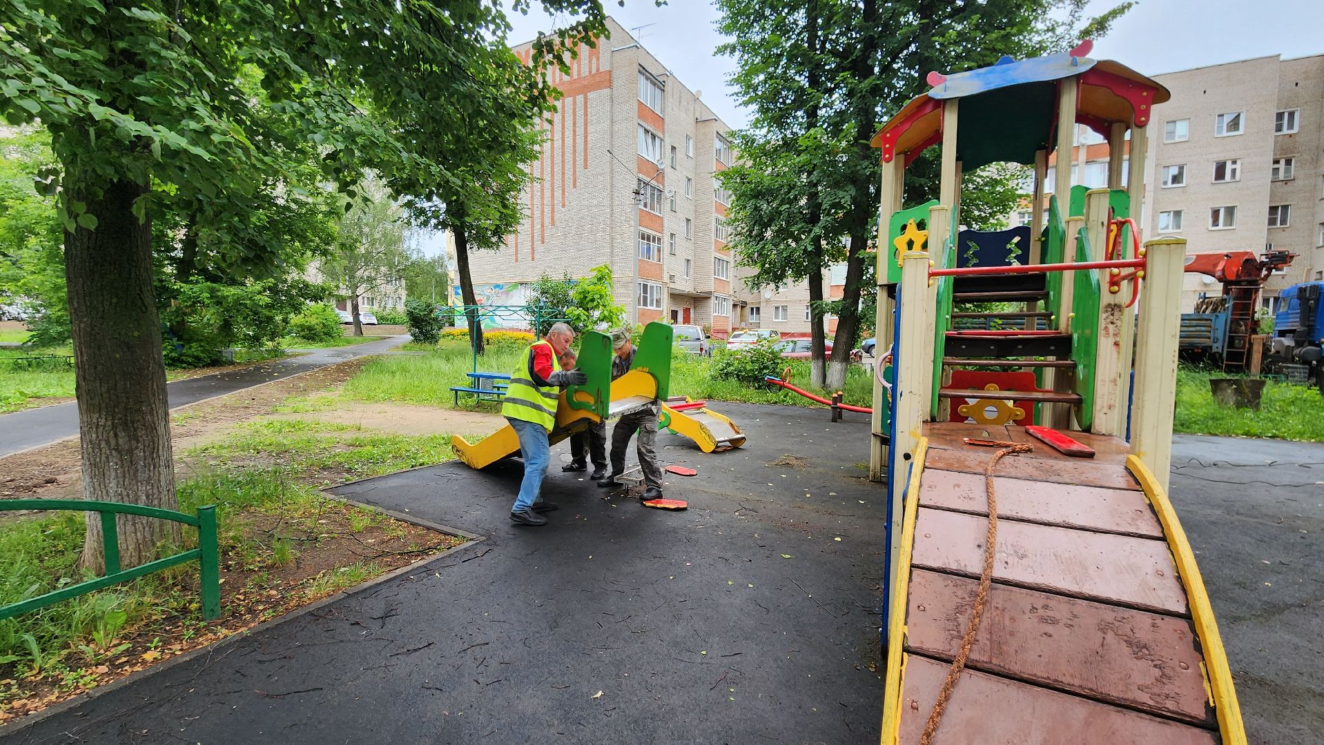 истра, благоустройство, детская игровая площадка,