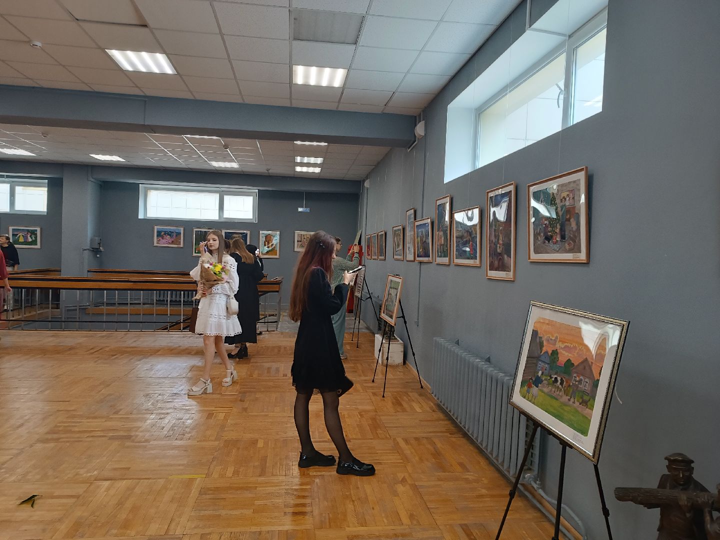 люберцы, вручение дипломов, детская художественная школа, выпускники,