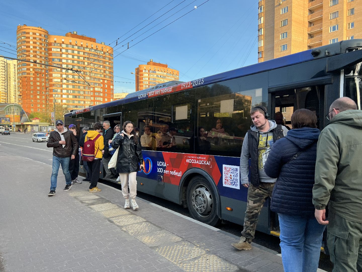 Химки, транспорт, Мострансавто, автобус, ЦСКА