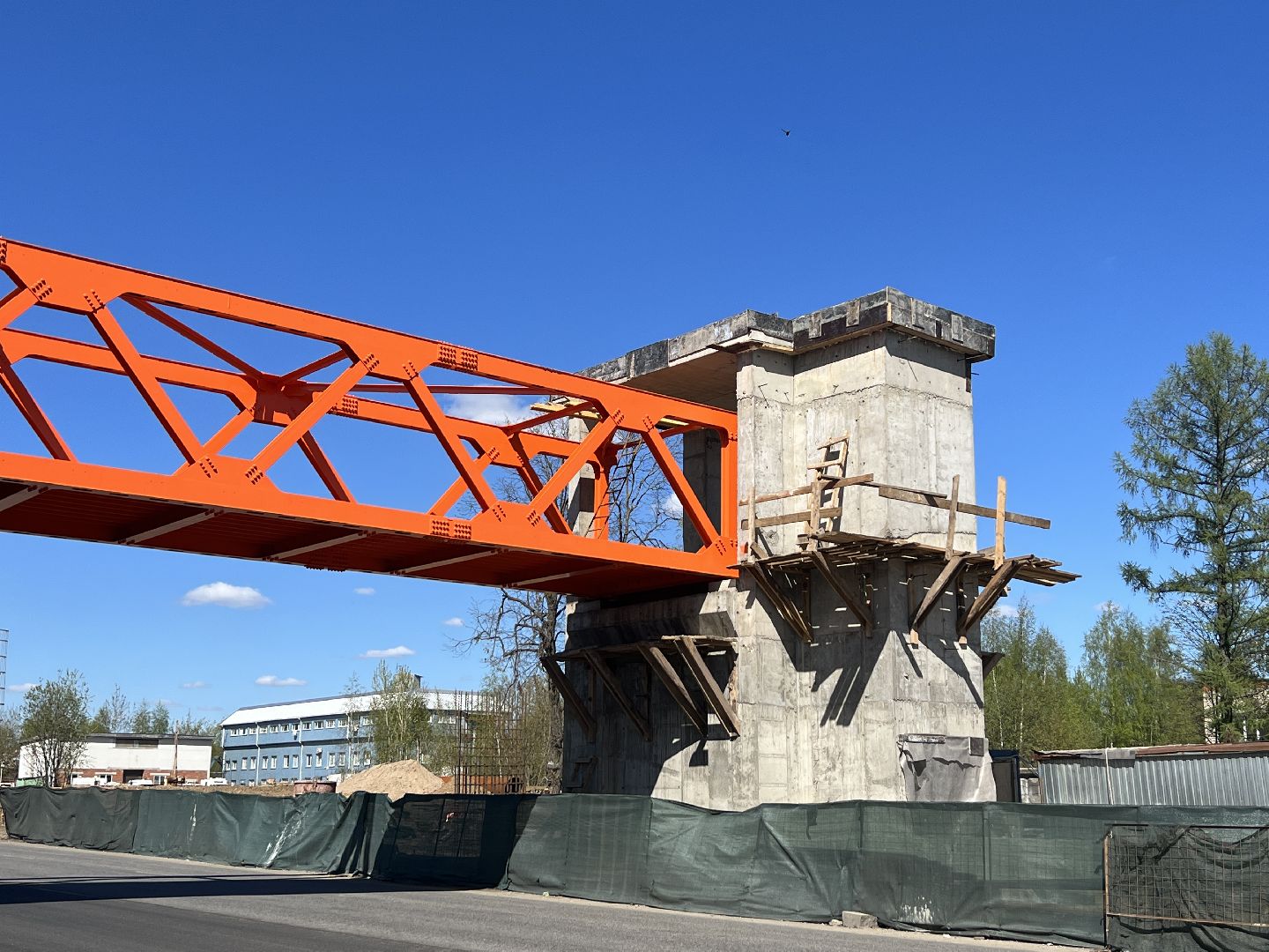 Химки, Шереметьево, надземный переход, реконструкция кольцевой развязки