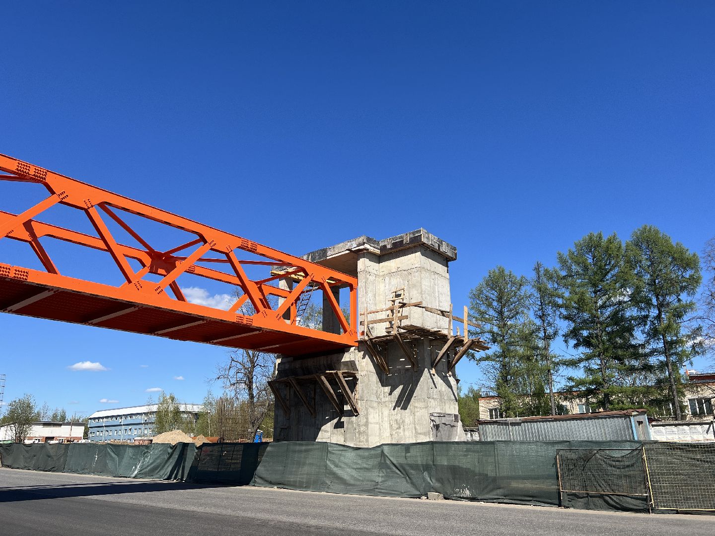 Химки, Шереметьево, надземный переход, реконструкция кольцевой развязки