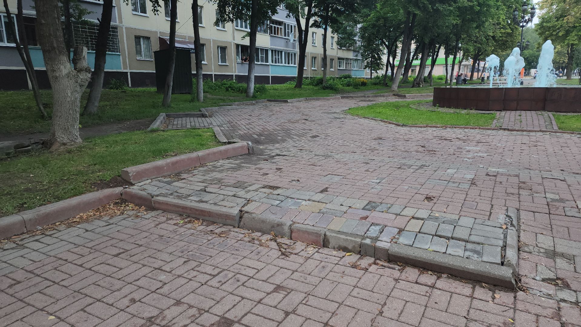 пушкино, вертикалки, ремонт, ступени, бульвар, благоустройство,добродел,