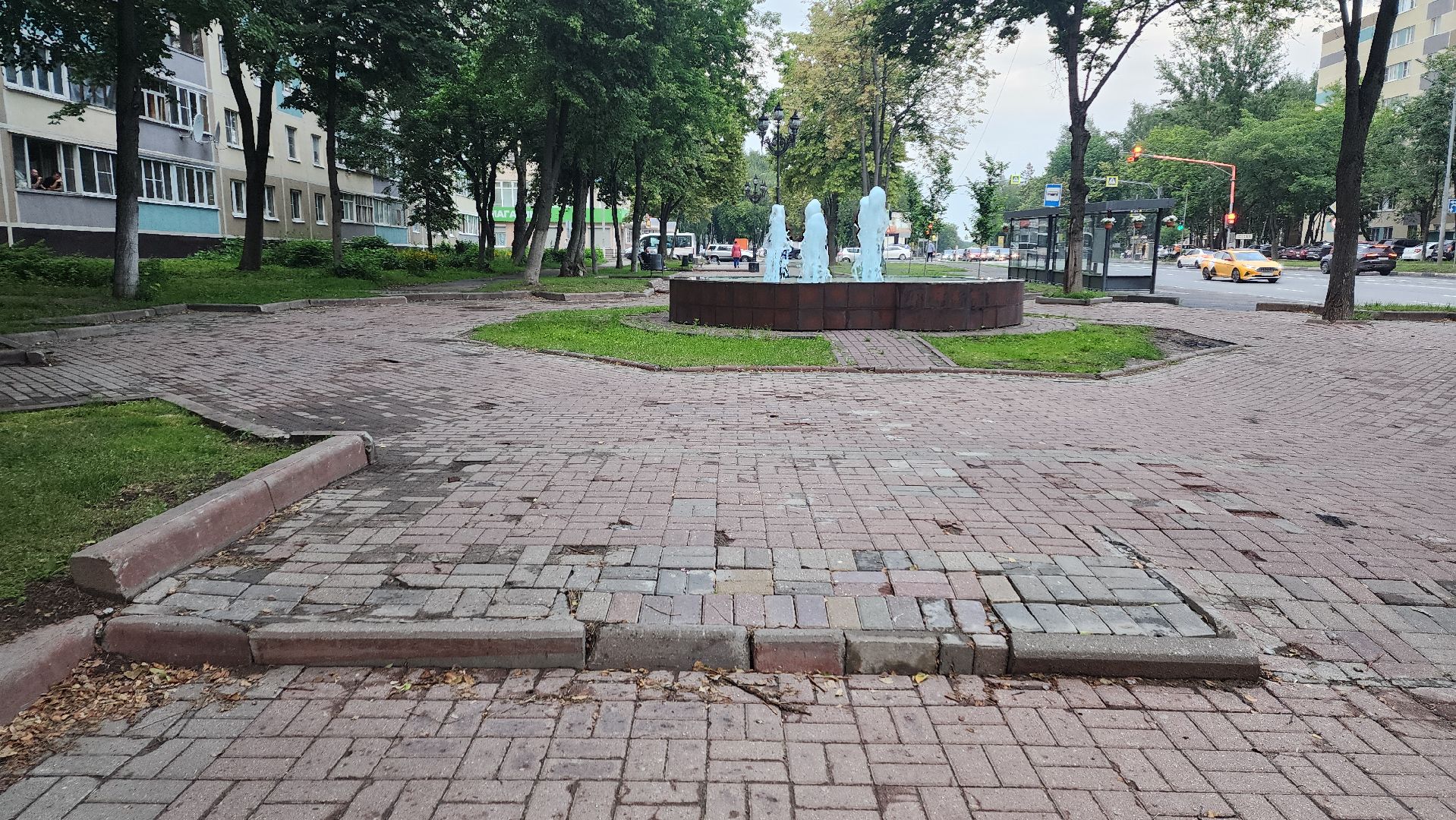 пушкино, вертикалки, ремонт, ступени, бульвар, благоустройство,добродел,