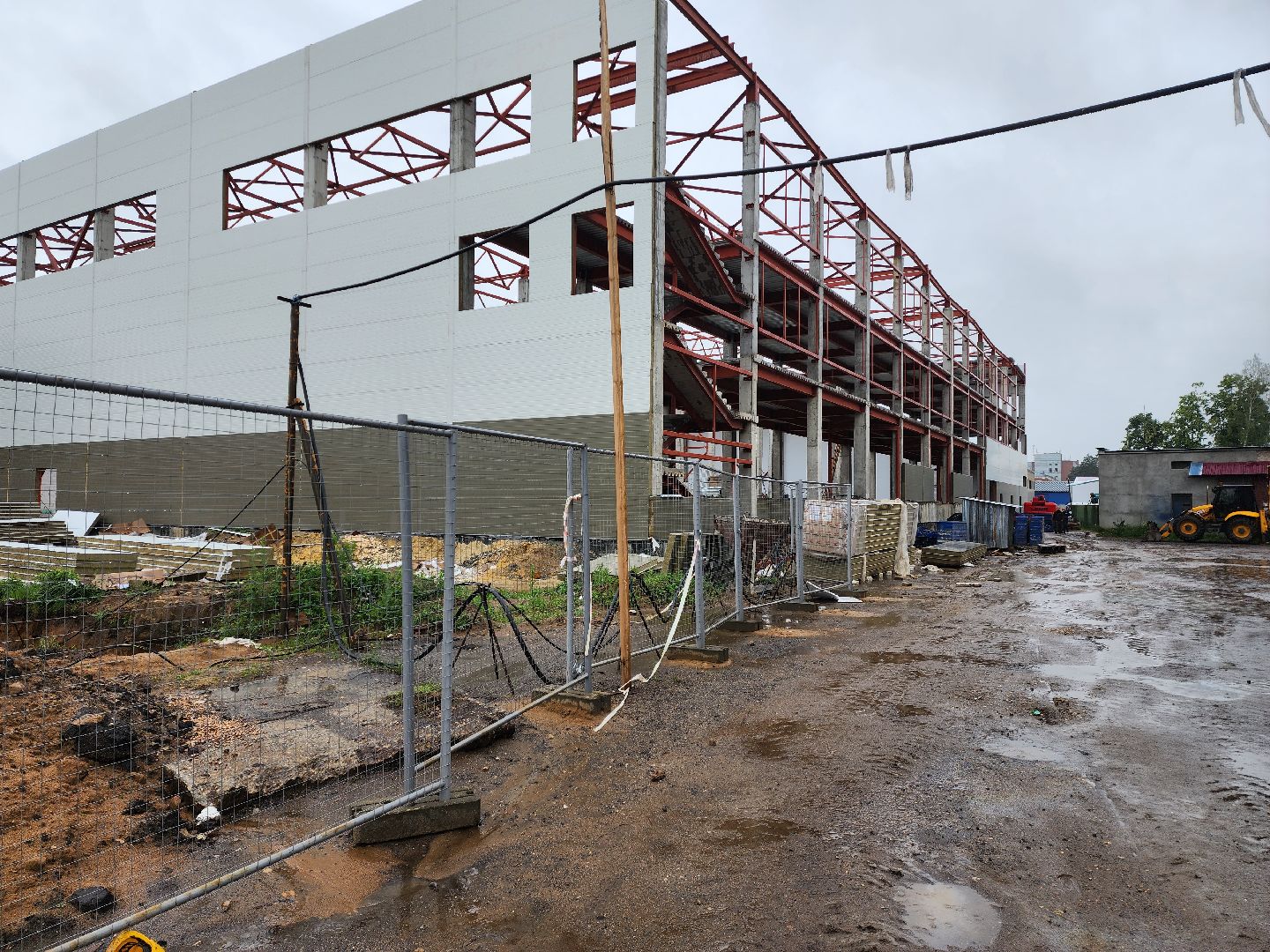 раменское, строительство,технопарк раменское на улице михалевича , строительство нового производственно-логистического комплекса ,