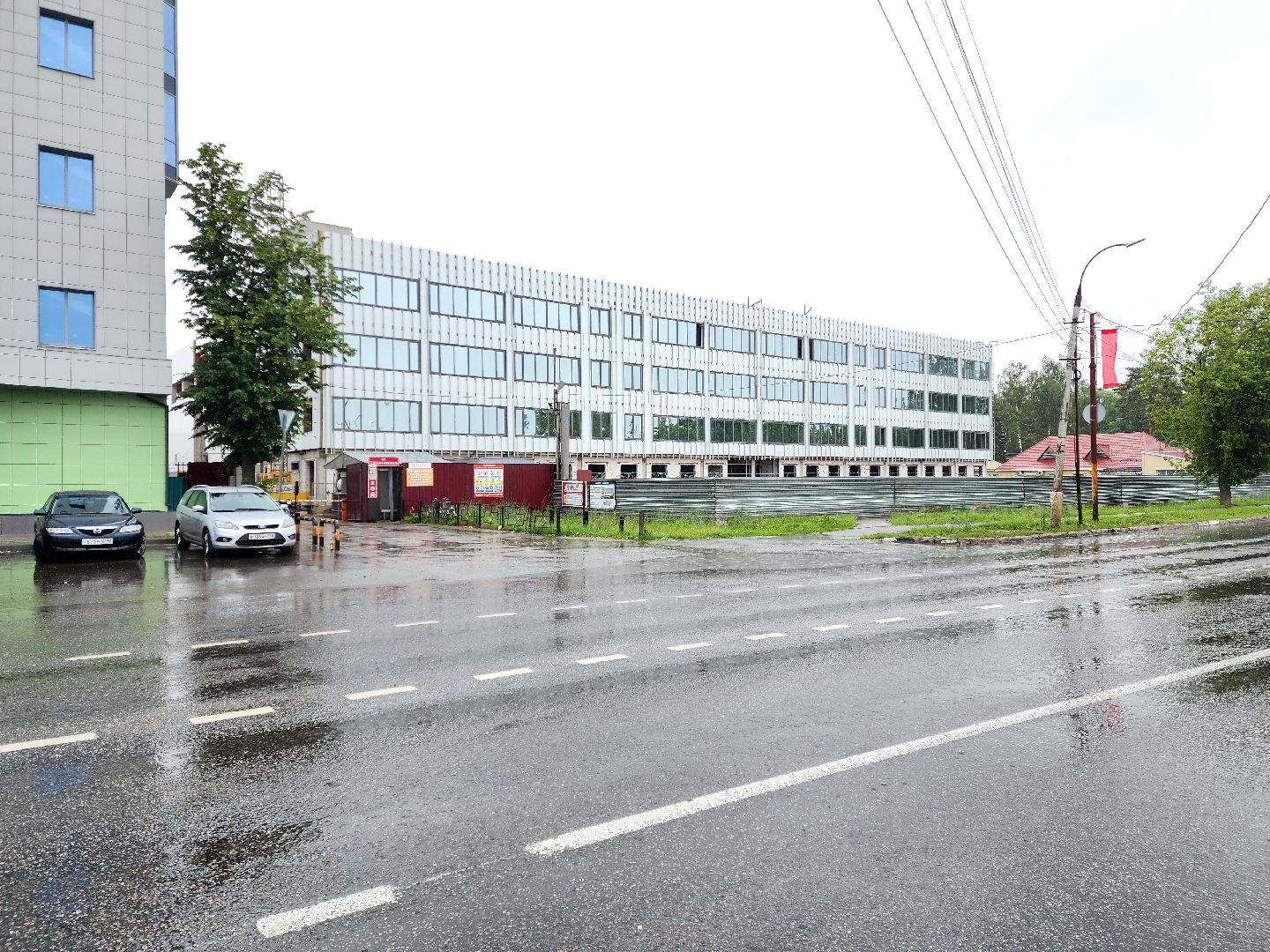 раменское, строительство,технопарк раменское на улице михалевича , строительство нового производственно-логистического комплекса ,