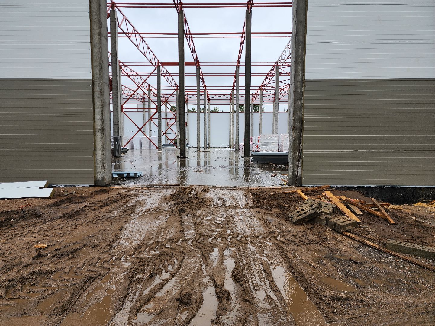 раменское, строительство,технопарк раменское на улице михалевича , строительство нового производственно-логистического комплекса ,